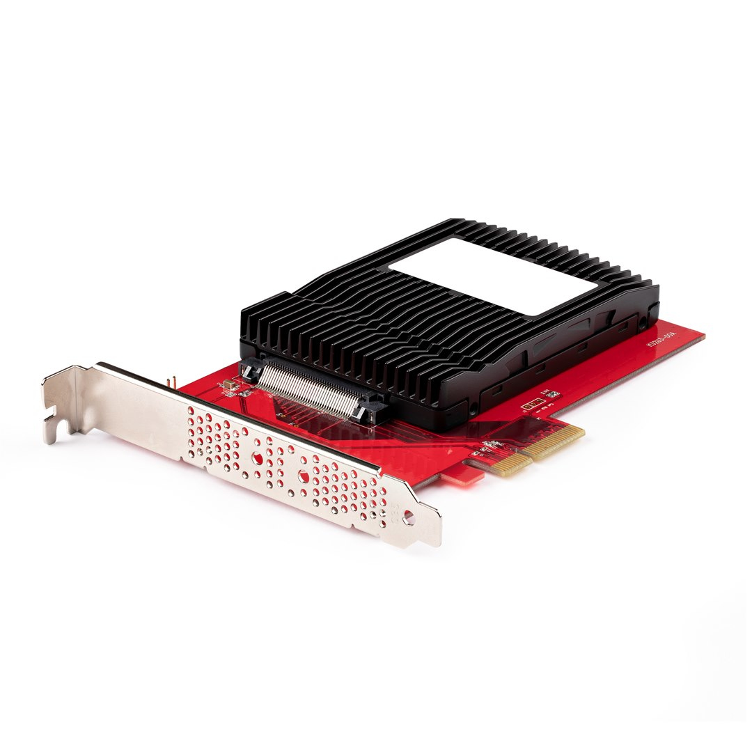 STARTECH.COM U.2 To Pci-e Adapter For 2.5in U.2 Nvme SSD - Sff-8639 - X4 Pci-e 3.0