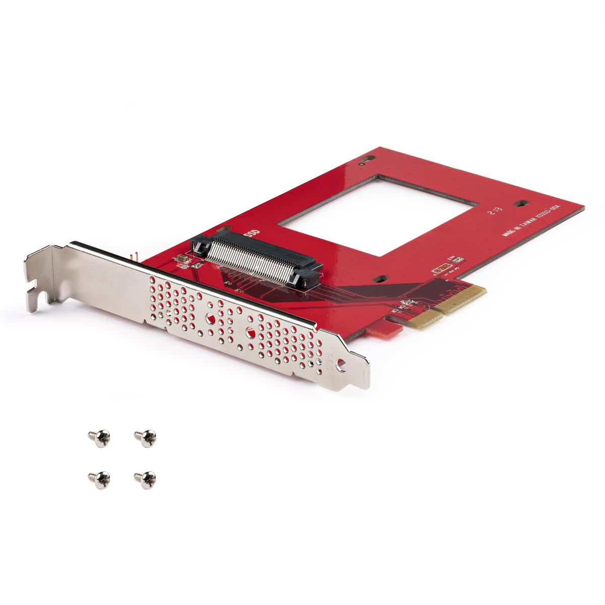 STARTECH.COM U.2 To Pci-e Adapter For 2.5in U.2 Nvme SSD - Sff-8639 - X4 Pci-e 3.0