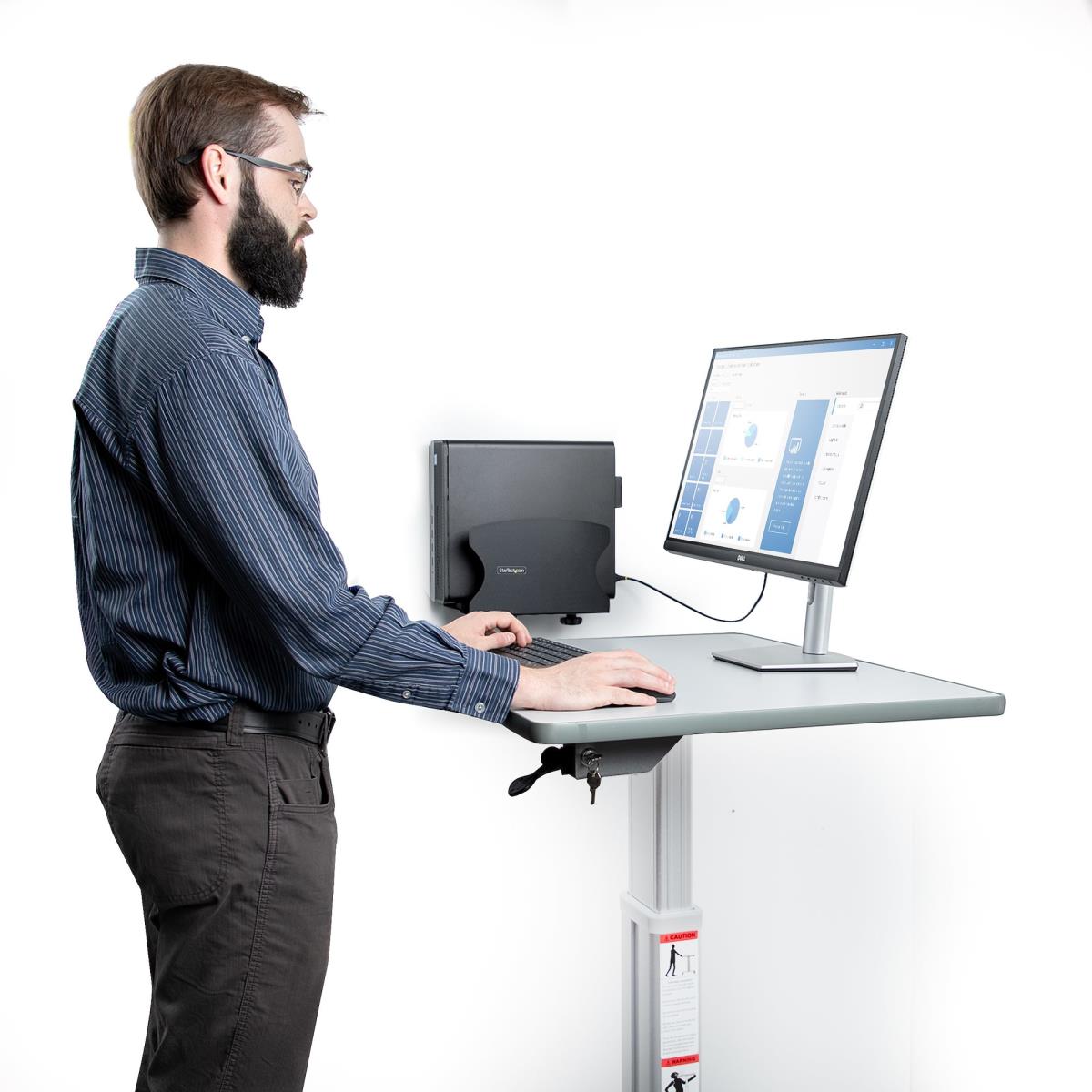 STARTECH.COM Pc Wall Mount Bracket Computer Shelf