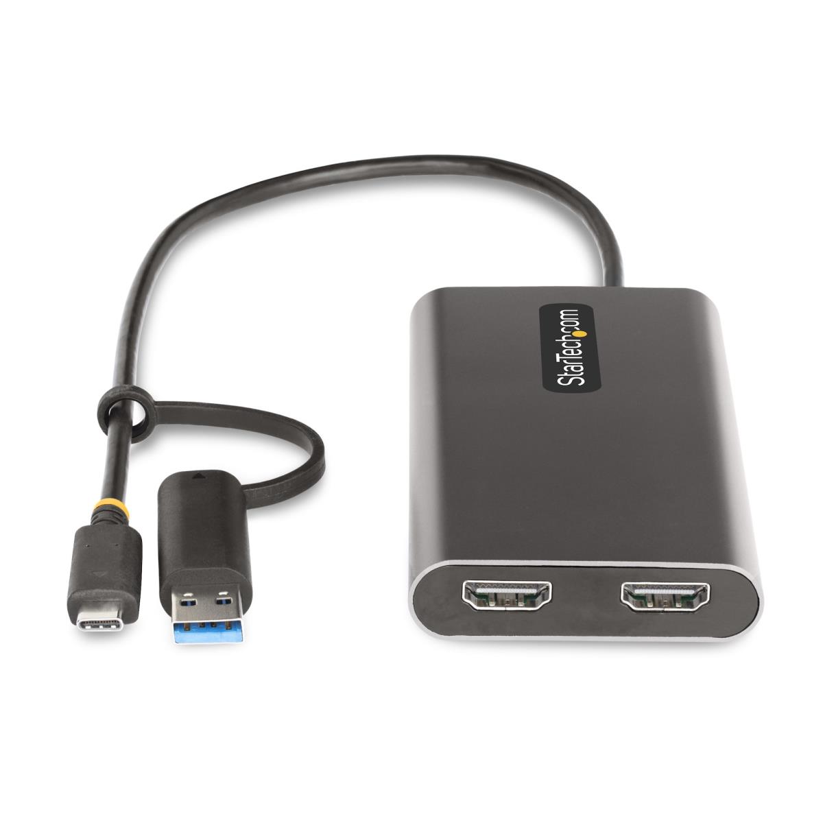STARTECH.COM USB-c To Dual-hdmi Adapter 4k 60hz Pd
