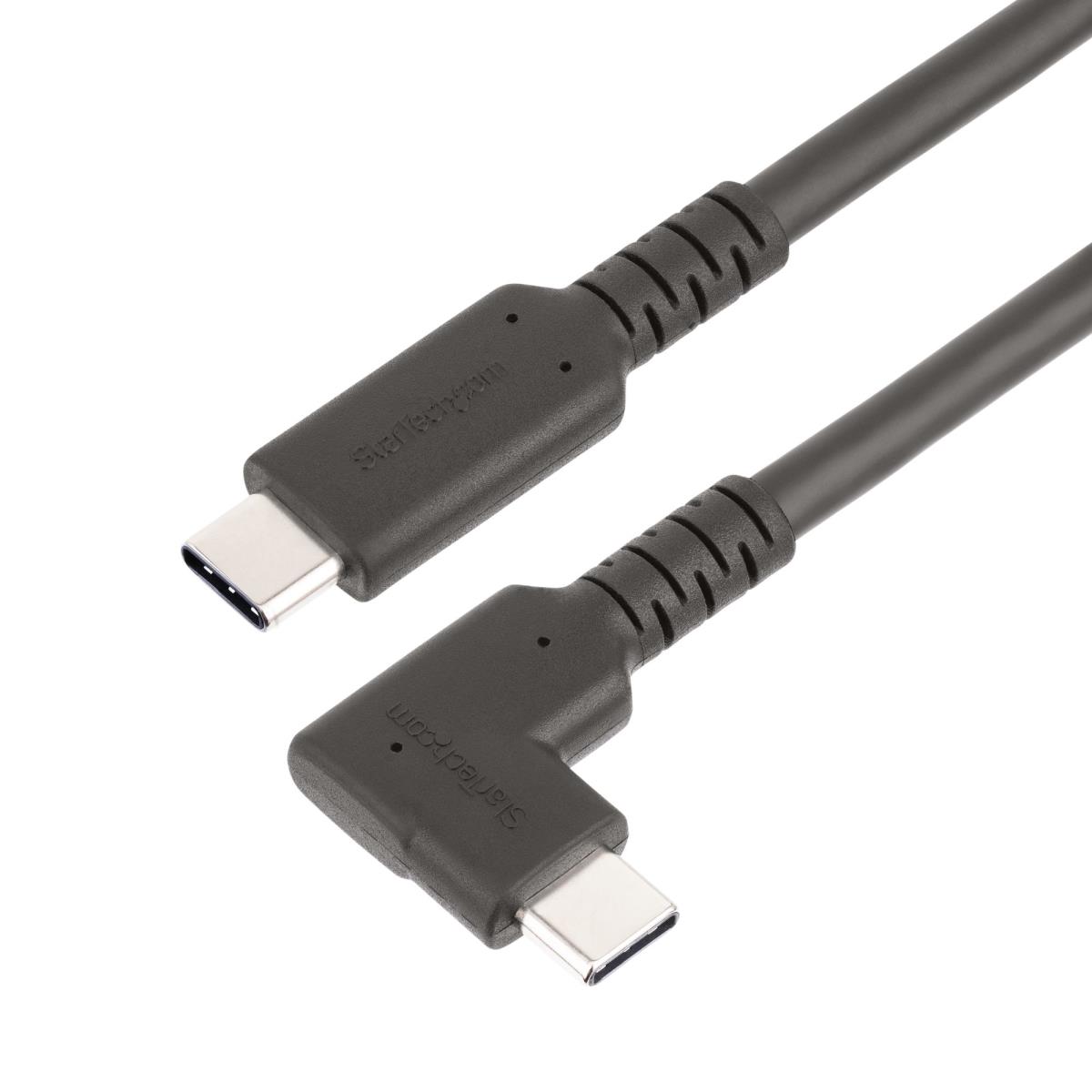 STARTECH.COM Rugged Right Angle USB-c Cable USB C To C Cable - 2m - 90 Degrees