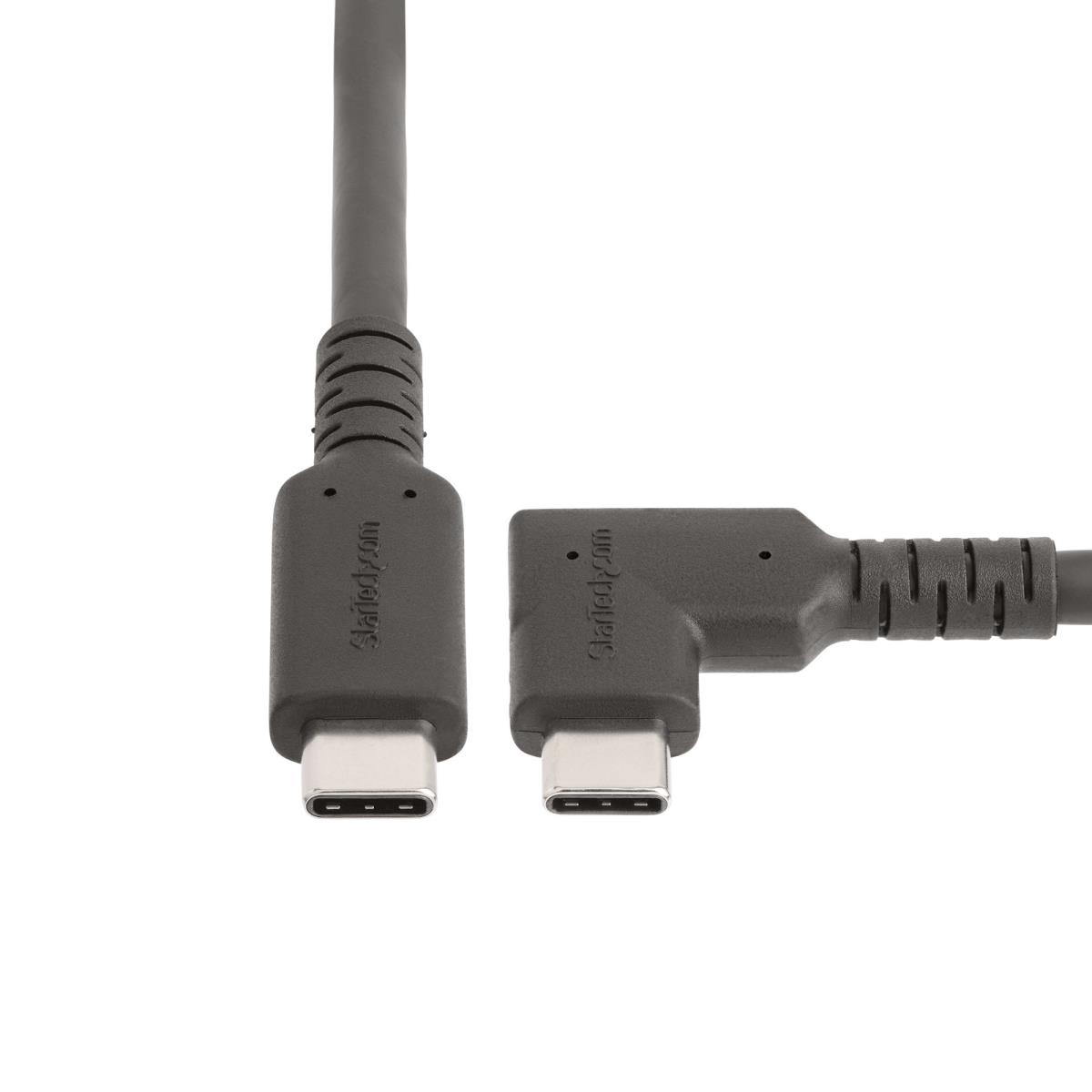 STARTECH.COM Rugged Right Angle USB-c Cable USB C To C Cable - 2m - 90 Degrees