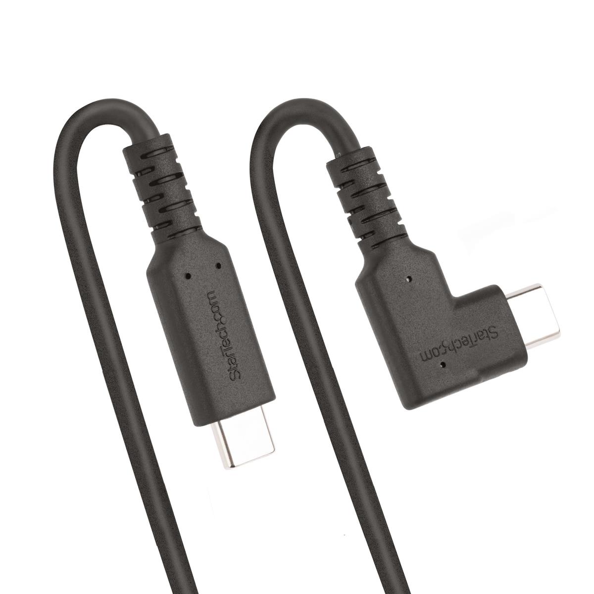 STARTECH.COM Rugged Right Angle USB-c Cable USB C To C Cable - 2m - 90 Degrees