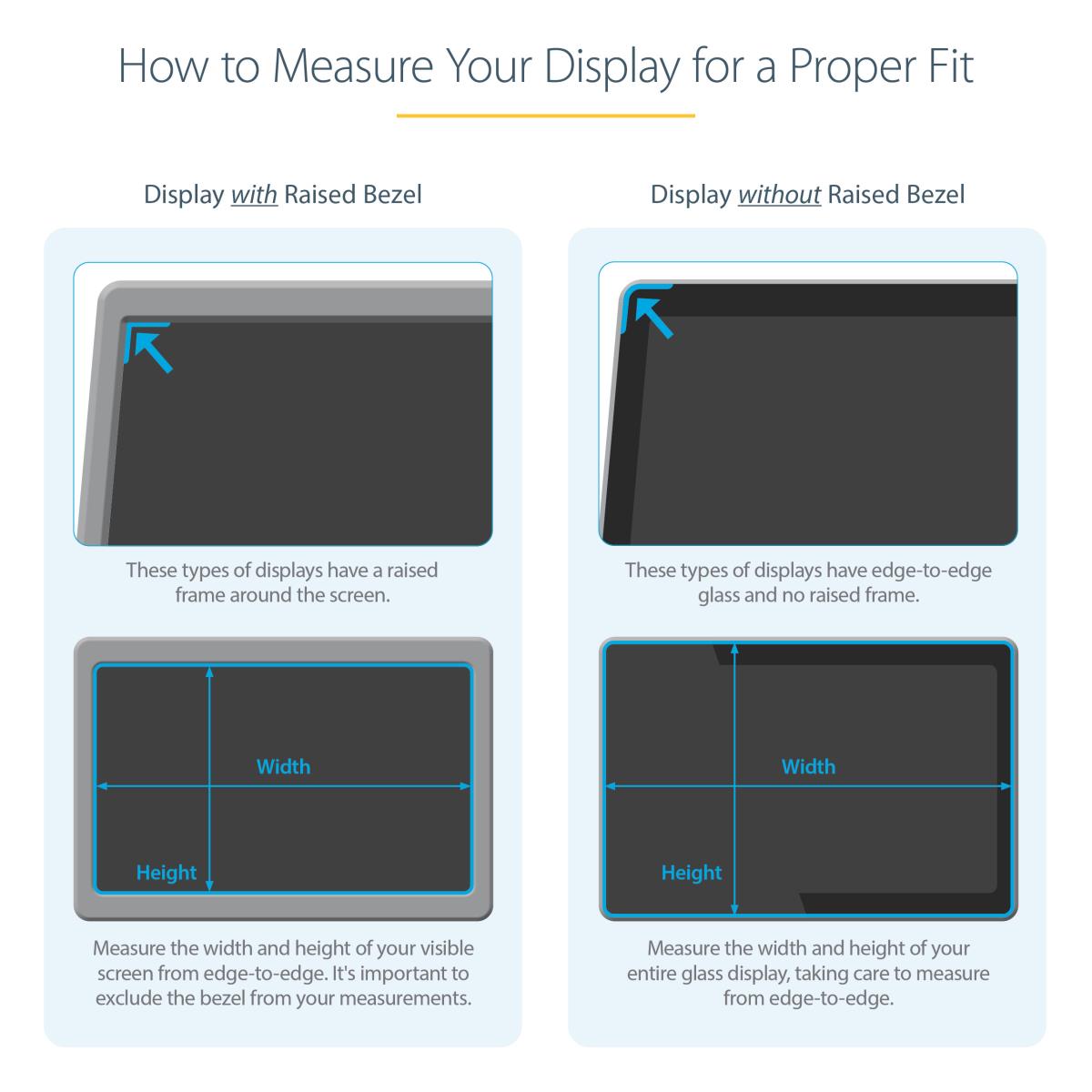 STARTECH.COM Monitor Privacy Filter 19in - Computer Privacy Screen/protecto