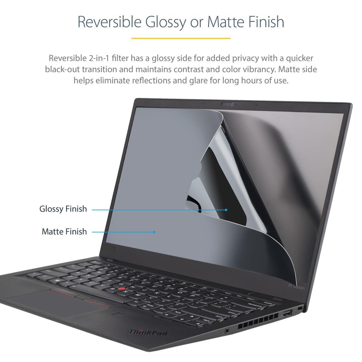 STARTECH.COM Laptop Privacy Filter 17.3 - Computer Privacy Screen/protecto