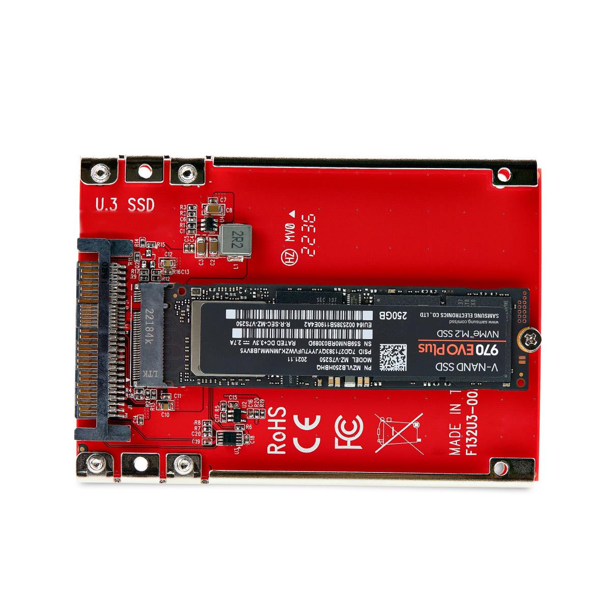STARTECH.COM M.2 To U.3 Adapter / Converter M2 Nvme SSD To 2.5inch U.3