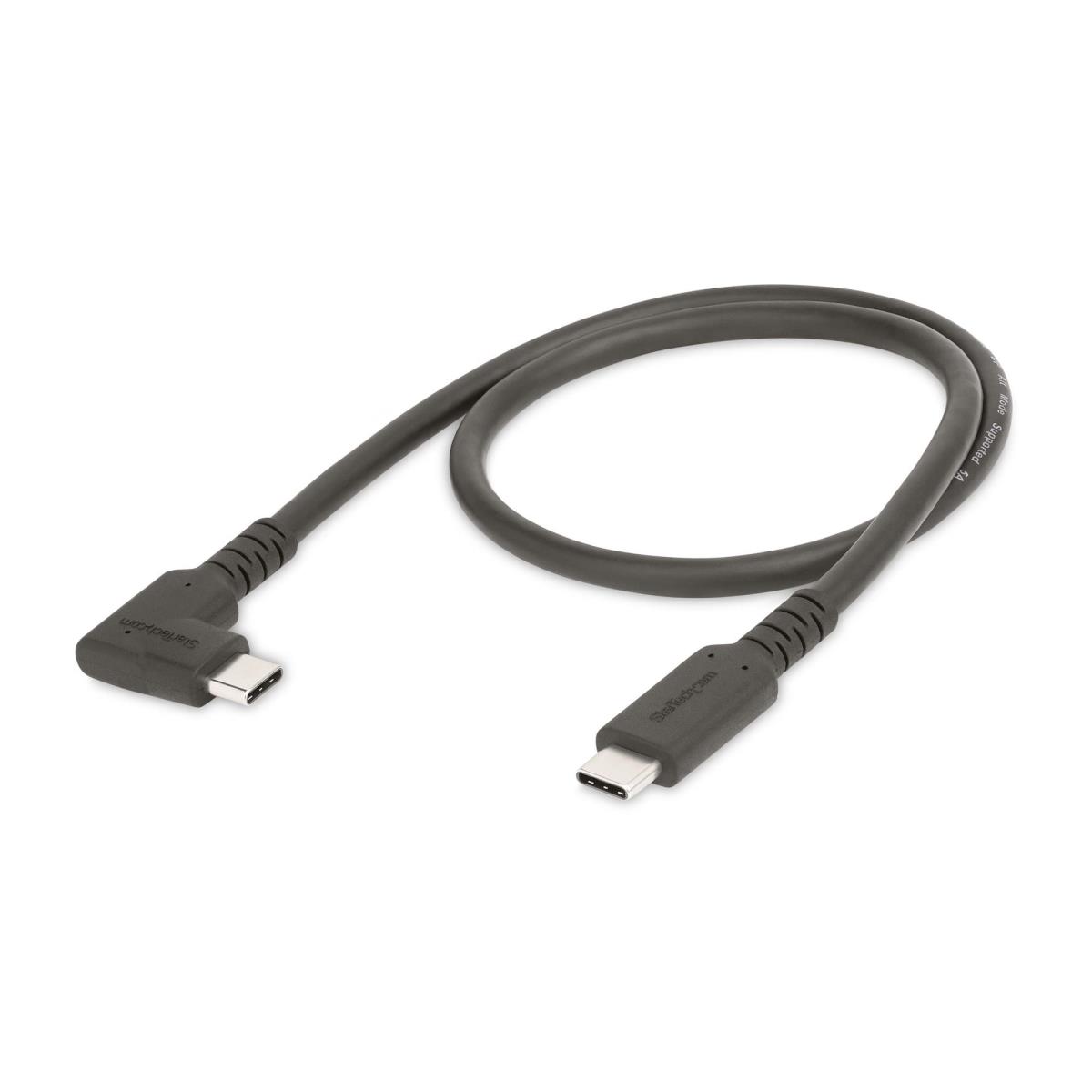 STARTECH.COM Rugged Right Angle USB-c Cable USB C To C Cable - 50cm - 90 Degrees