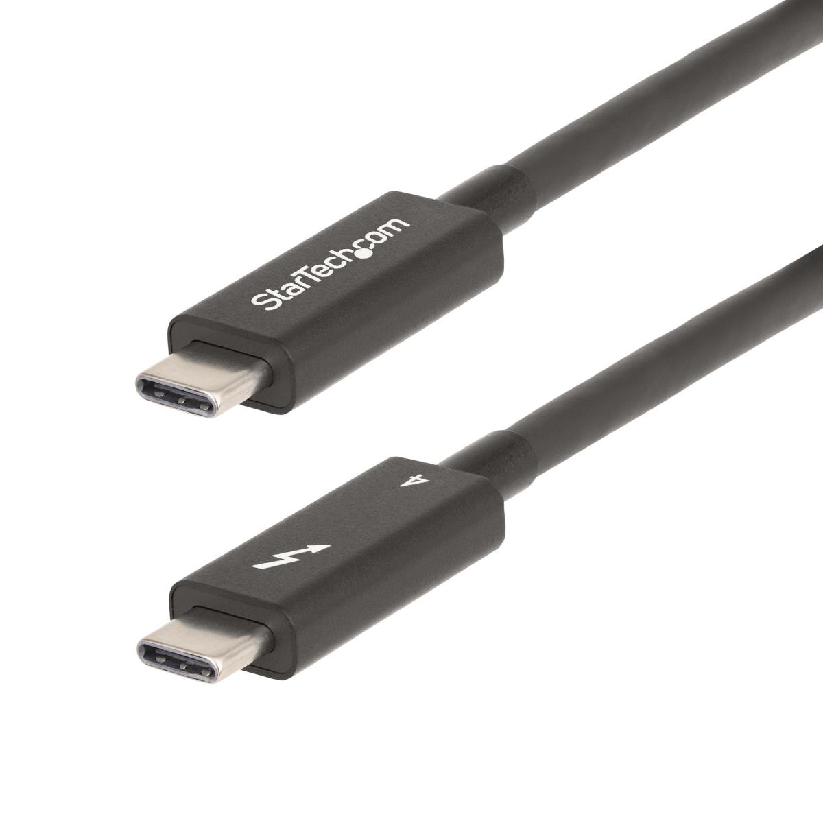 STARTECH.COM Thunderbolt 4 Cable Intel Certified Tb4/USB4 Compat 6ft