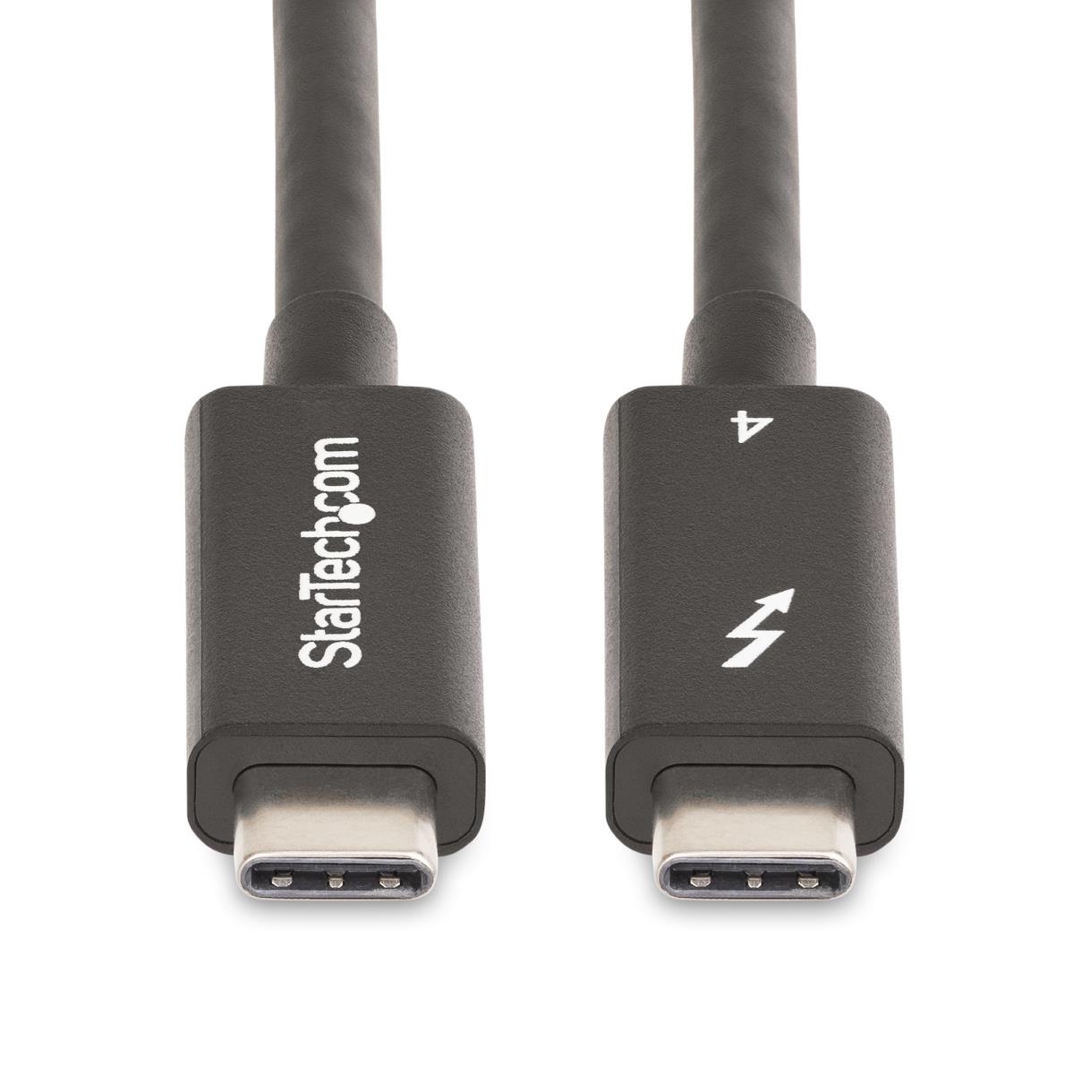 STARTECH.COM Thunderbolt 4 Cable Intel Certified Tb4/USB4 Compat 6ft