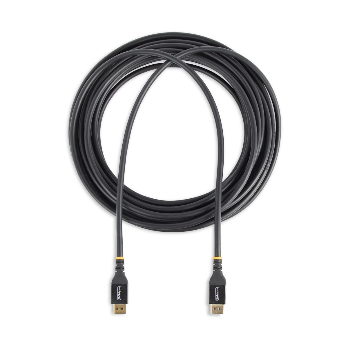 STARTECH.COM Active DisplayPort Cable 4k/8k Vesa-certified Active Dp 1.4 10m