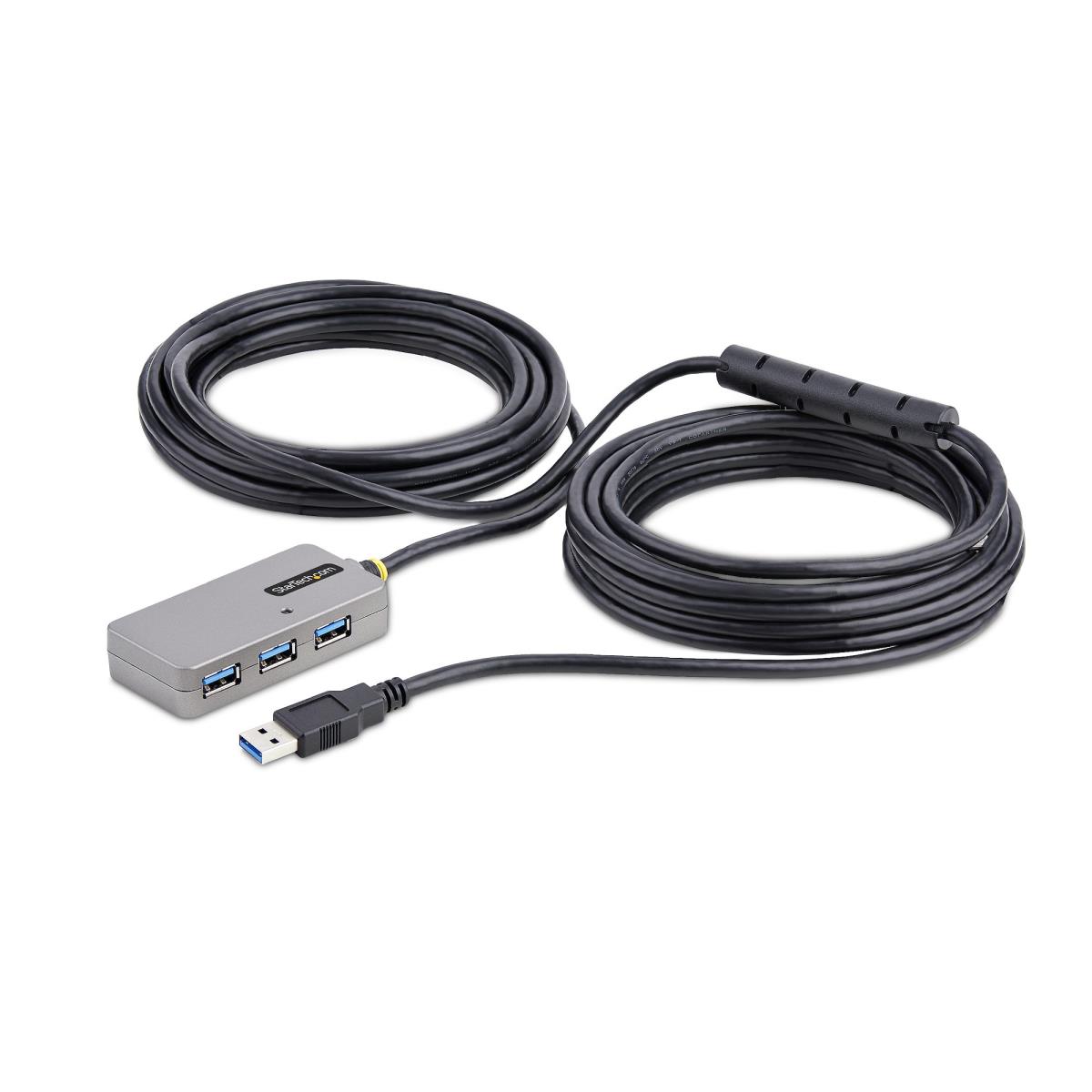 STARTECH.COM USB Extender Hub (10m) 5gbps USB 3.0 Extension Cbl W/ USB Hub