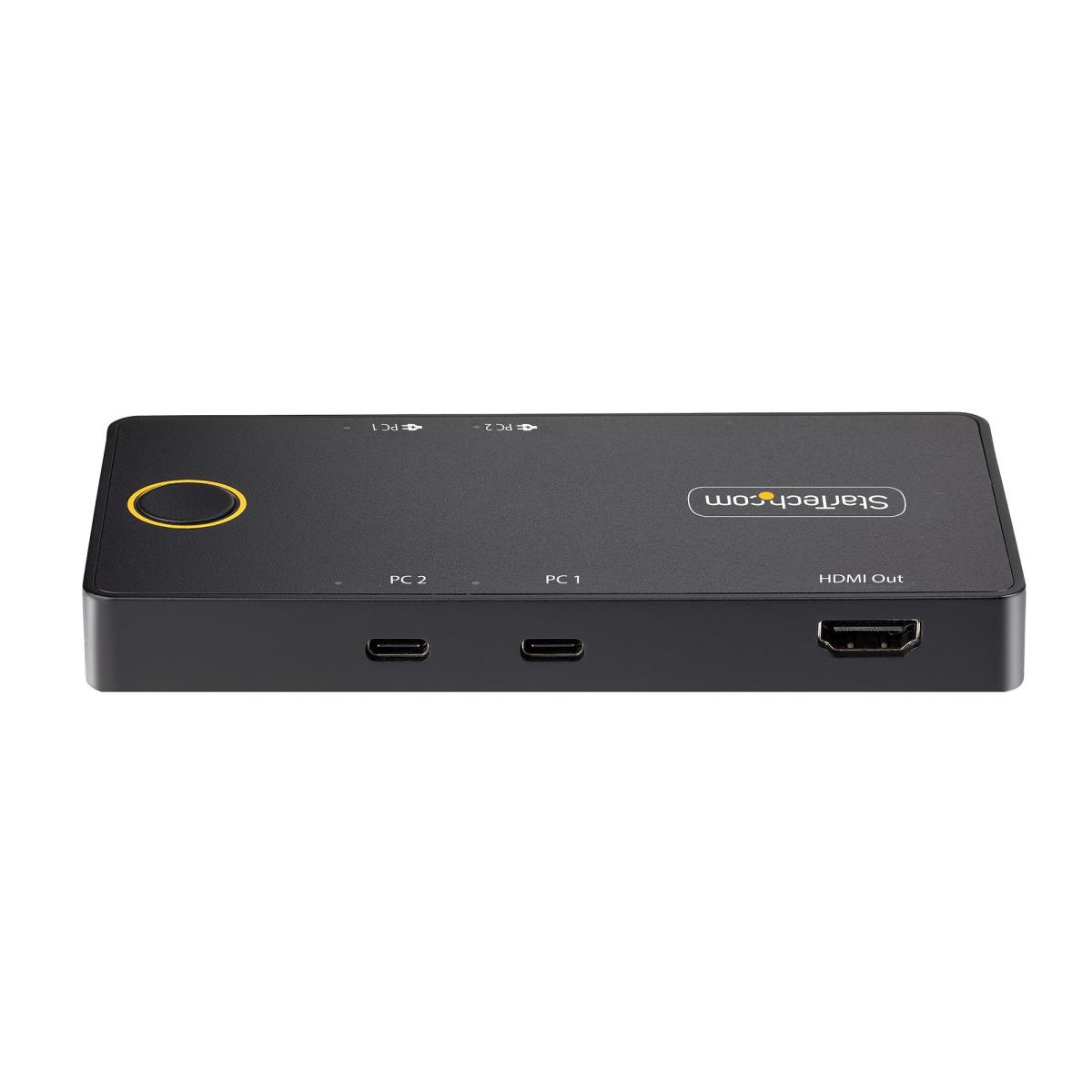 STARTECH.COM KVM Switch USB-c 4k 60hz -dual 100w Pd Pass-through
