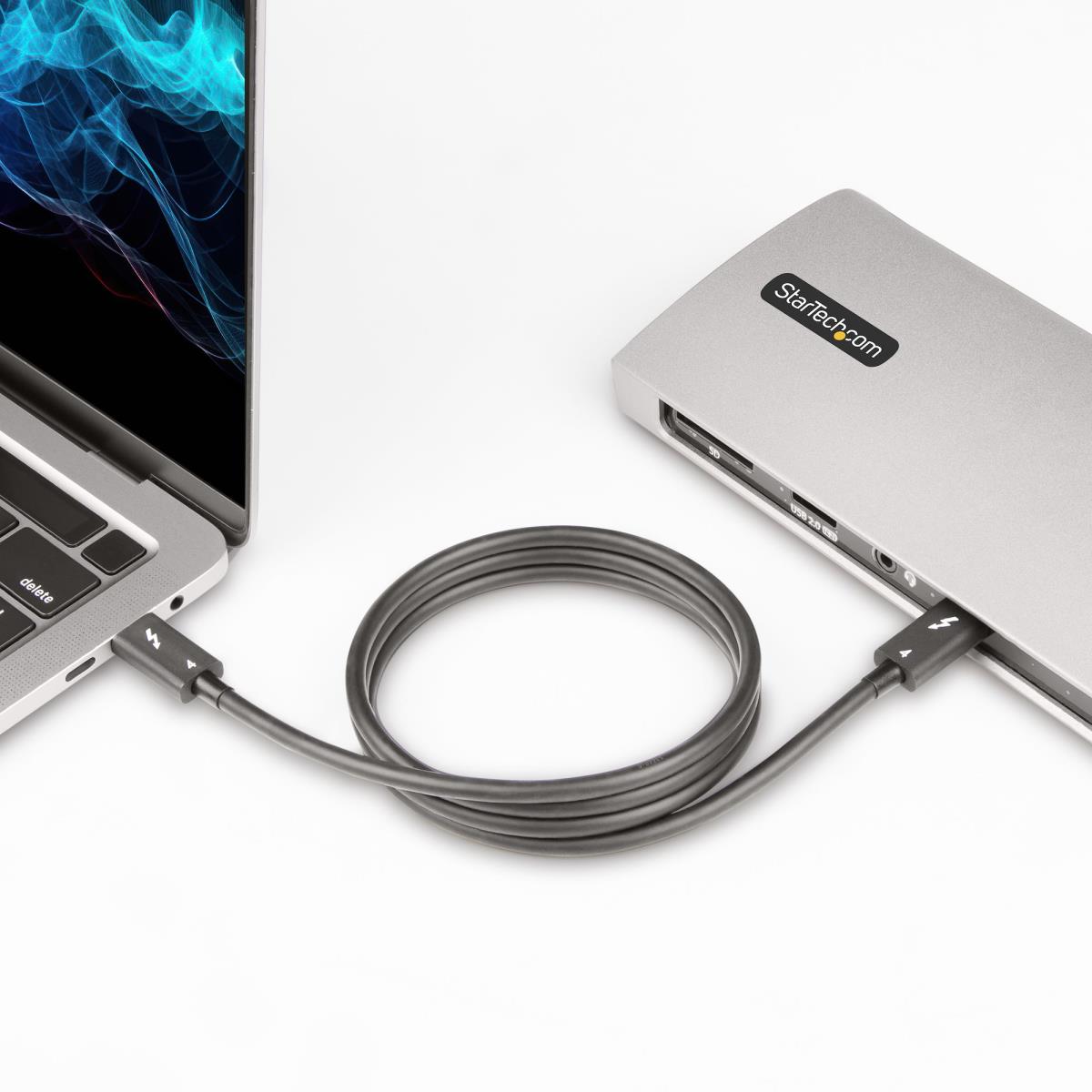 STARTECH.COM Thunderbolt 4 Cable Intel-certified 40gbps 100w Pd 3ft