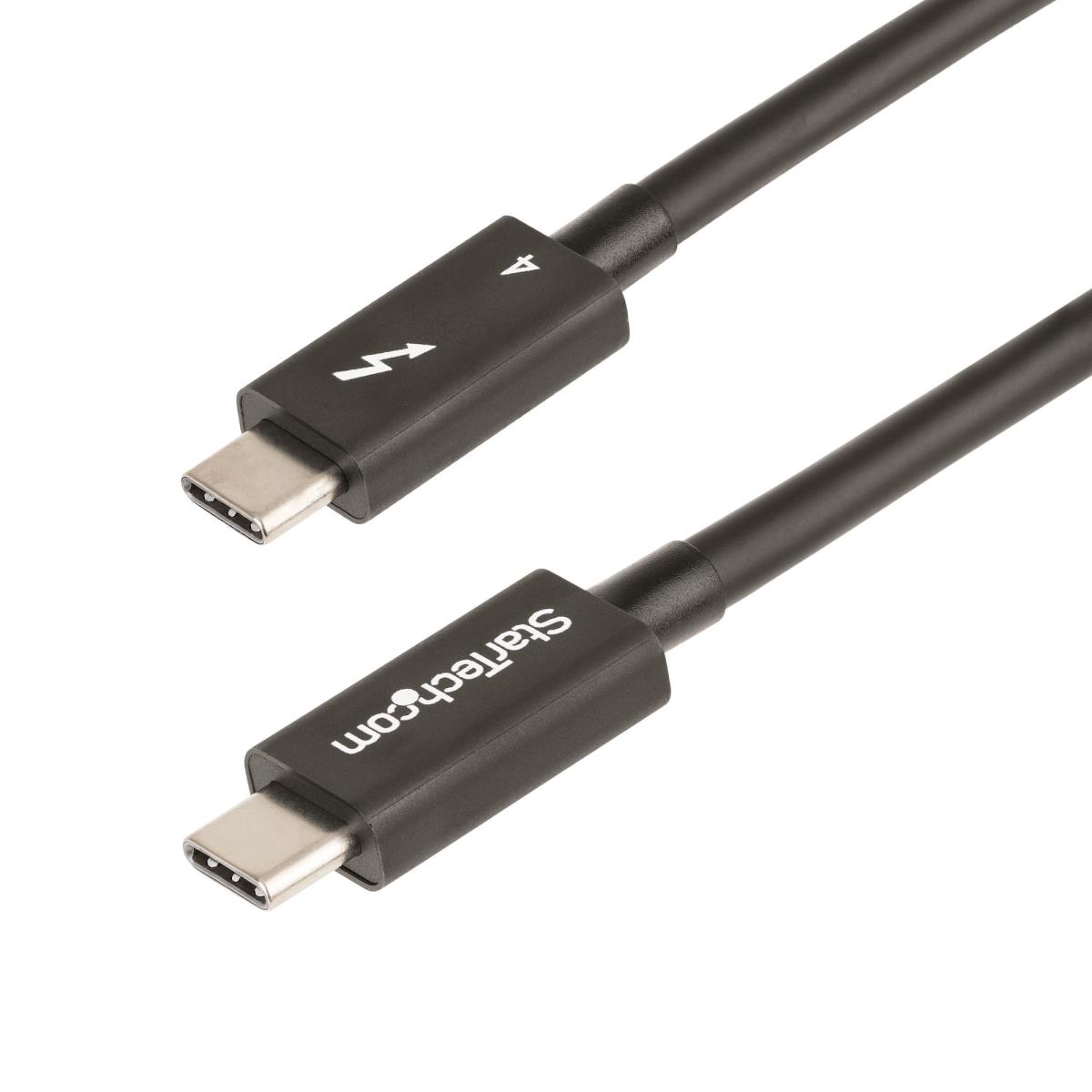 STARTECH.COM Thunderbolt 4 Cable Intel-certified 40gbps 100w Pd 1.6ft