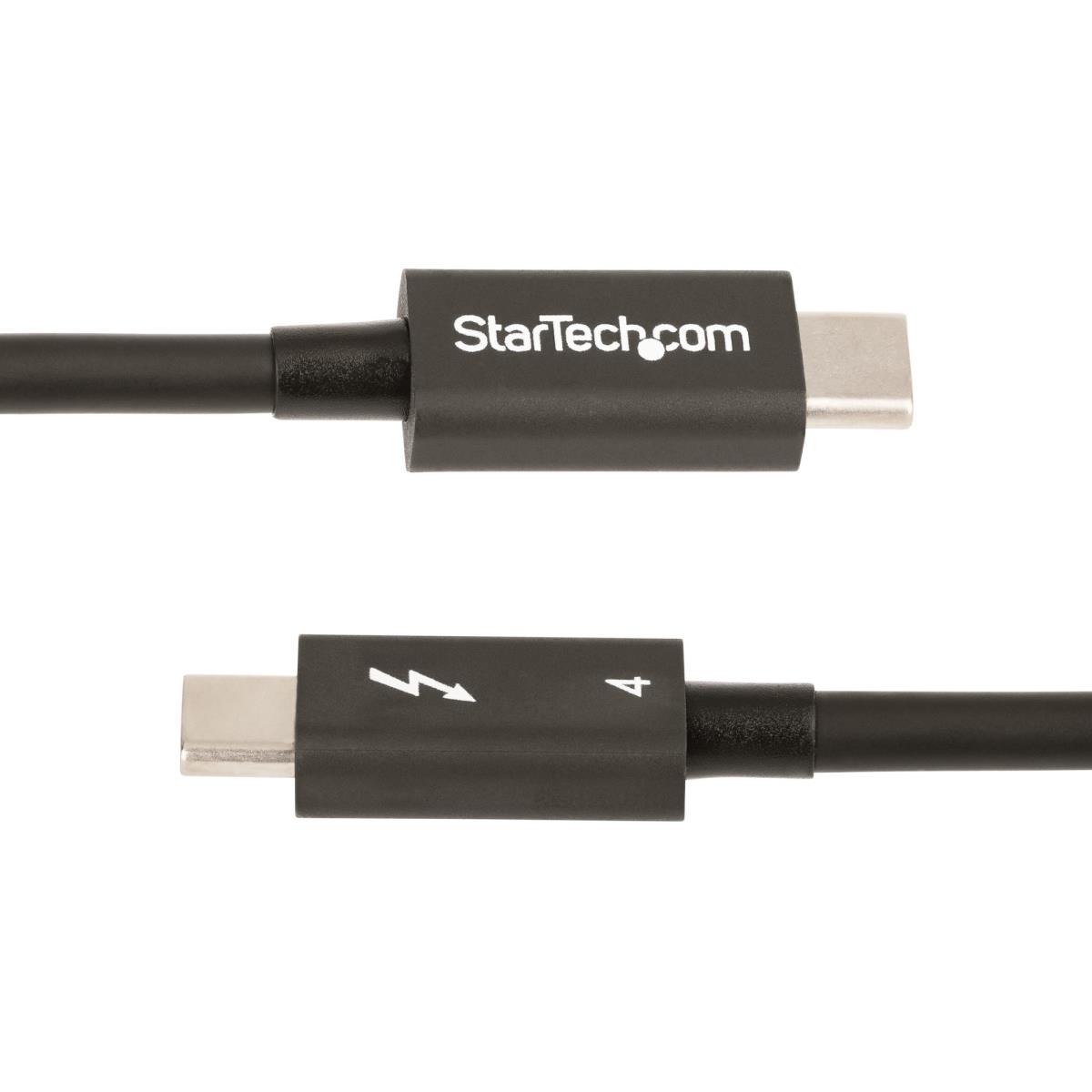 STARTECH.COM Thunderbolt 4 Cable Intel-certified 40gbps 100w Pd 1.6ft
