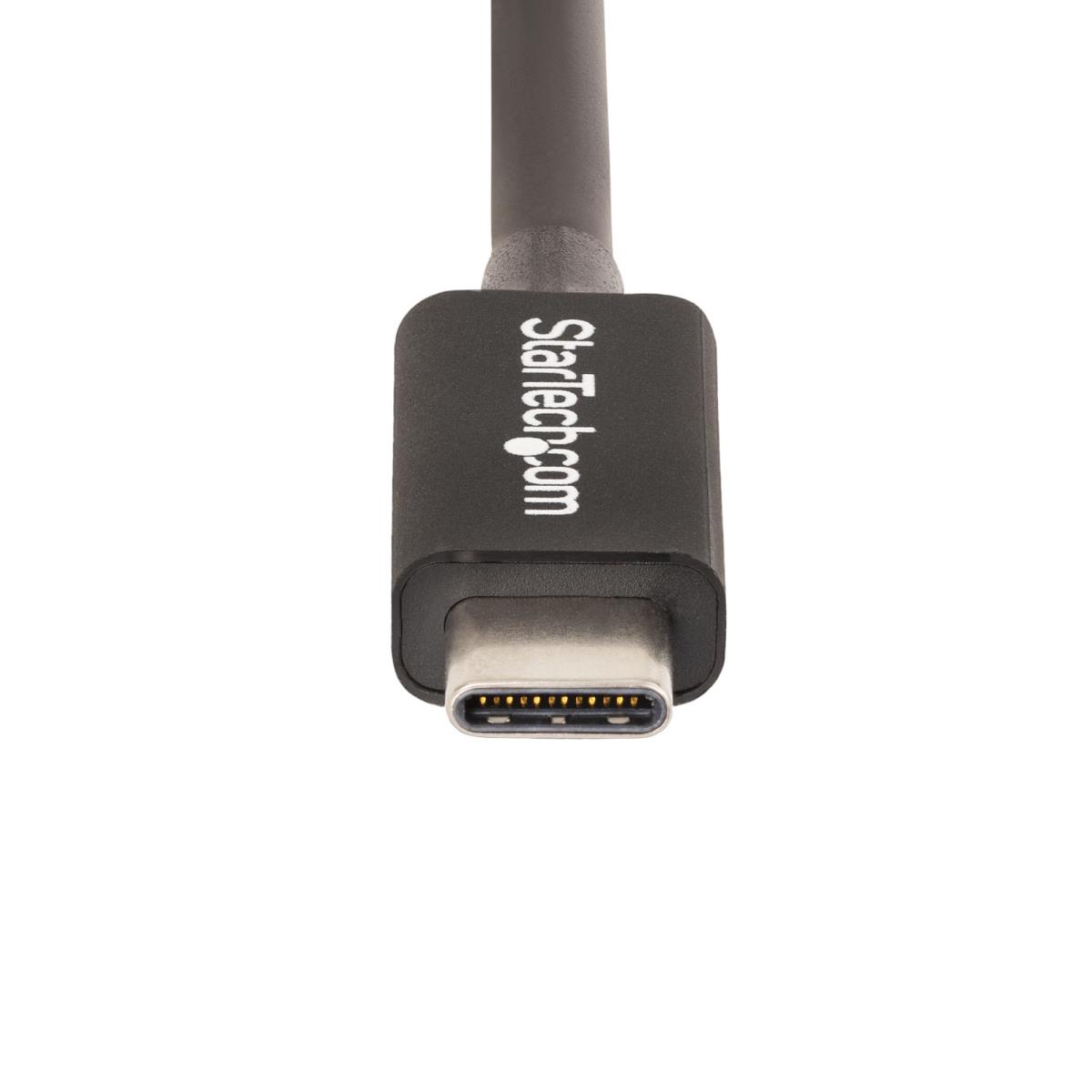 STARTECH.COM Thunderbolt 4 Cable Intel-certified 40gbps 100w Pd 1.6ft