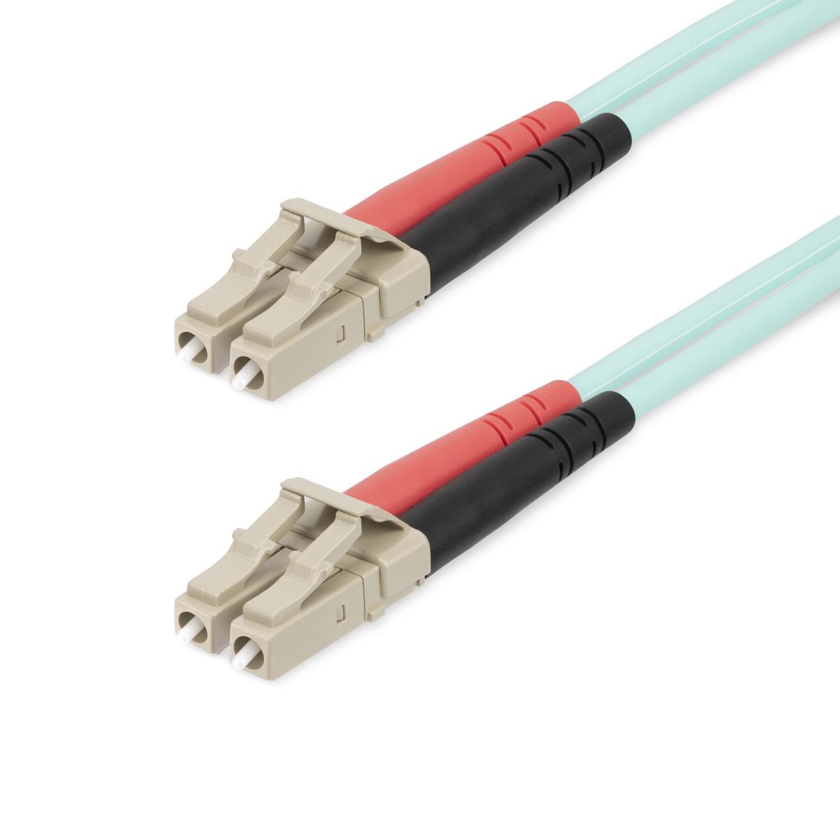 STARTECH.COM Om4 Fiber Optic Cable 100 GB 50/125 Lszh-lc/lc- Multimode Duplex 25m