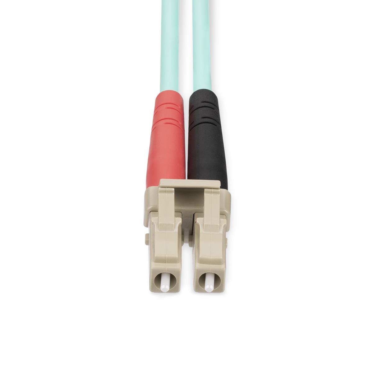 STARTECH.COM Om4 Fiber Optic Cable 100 GB 50/125 Lszh-lc/lc- Multimode Duplex 25m