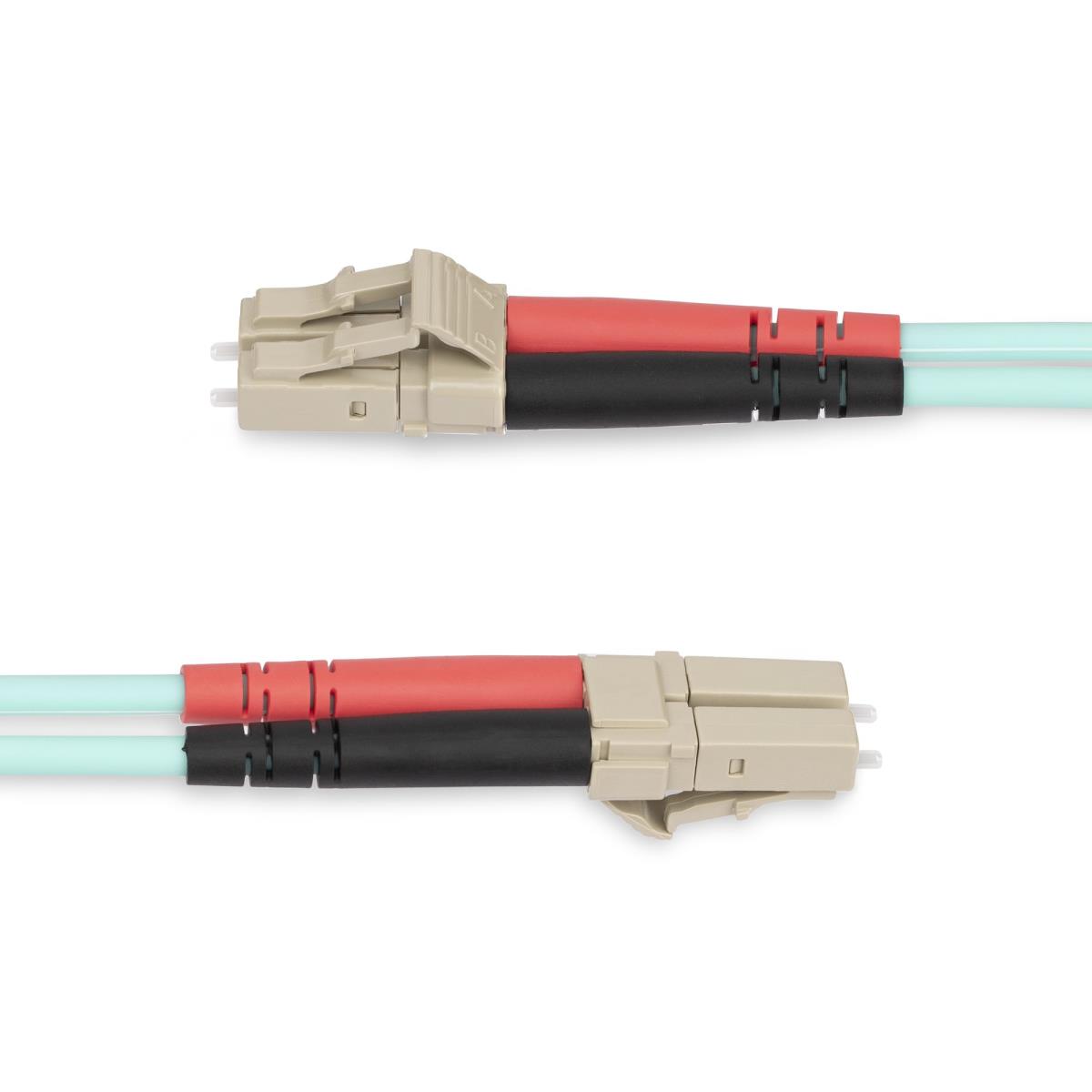 STARTECH.COM Om4 Fiber Optic Cable 100 GB 50/125 Lszh-lc/lc- Multimode Duplex 25m