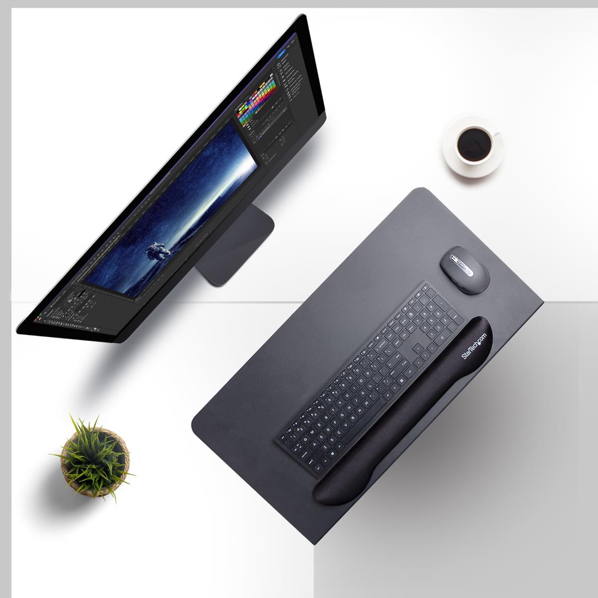 STARTECH.COM Desk Corner Sleeve/extender Office Desk Tray For Keyboard/mo
