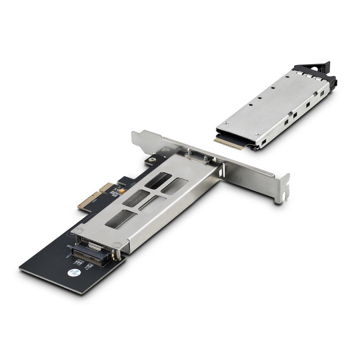 STARTECH.COM M.2 Nvme SSD To Pci-e X4 Slot - Hot Swap Mobile Rack/backplane