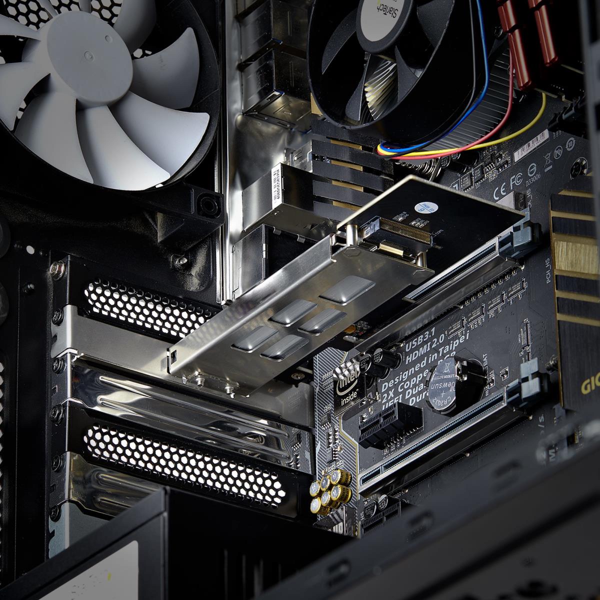STARTECH.COM M.2 Nvme SSD To Pci-e X4 Slot - Hot Swap Mobile Rack/backplane