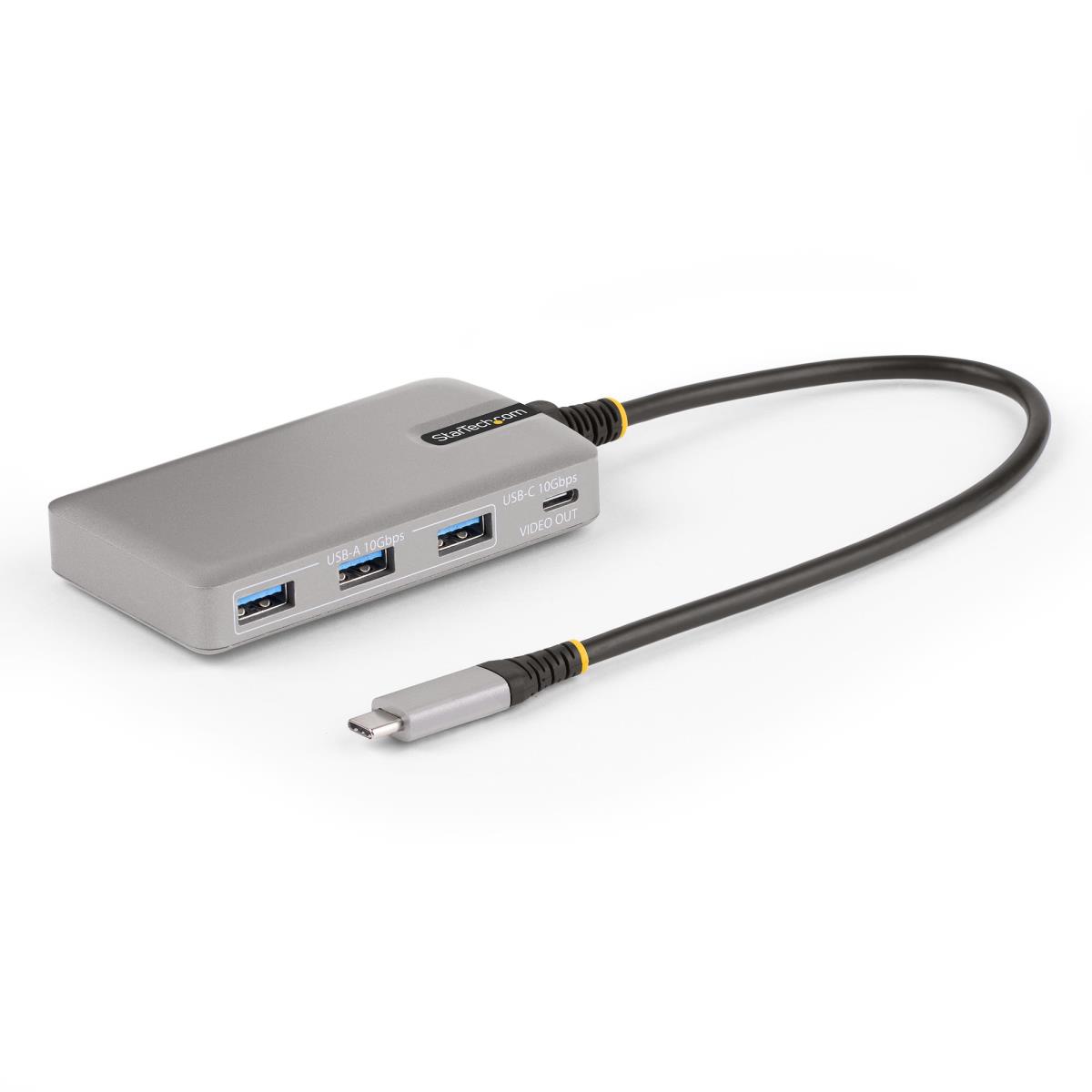 STARTECH.COM USB-c Hub 4-port W/USB-c Video 3x USB-a/1x USB-c For Laptops