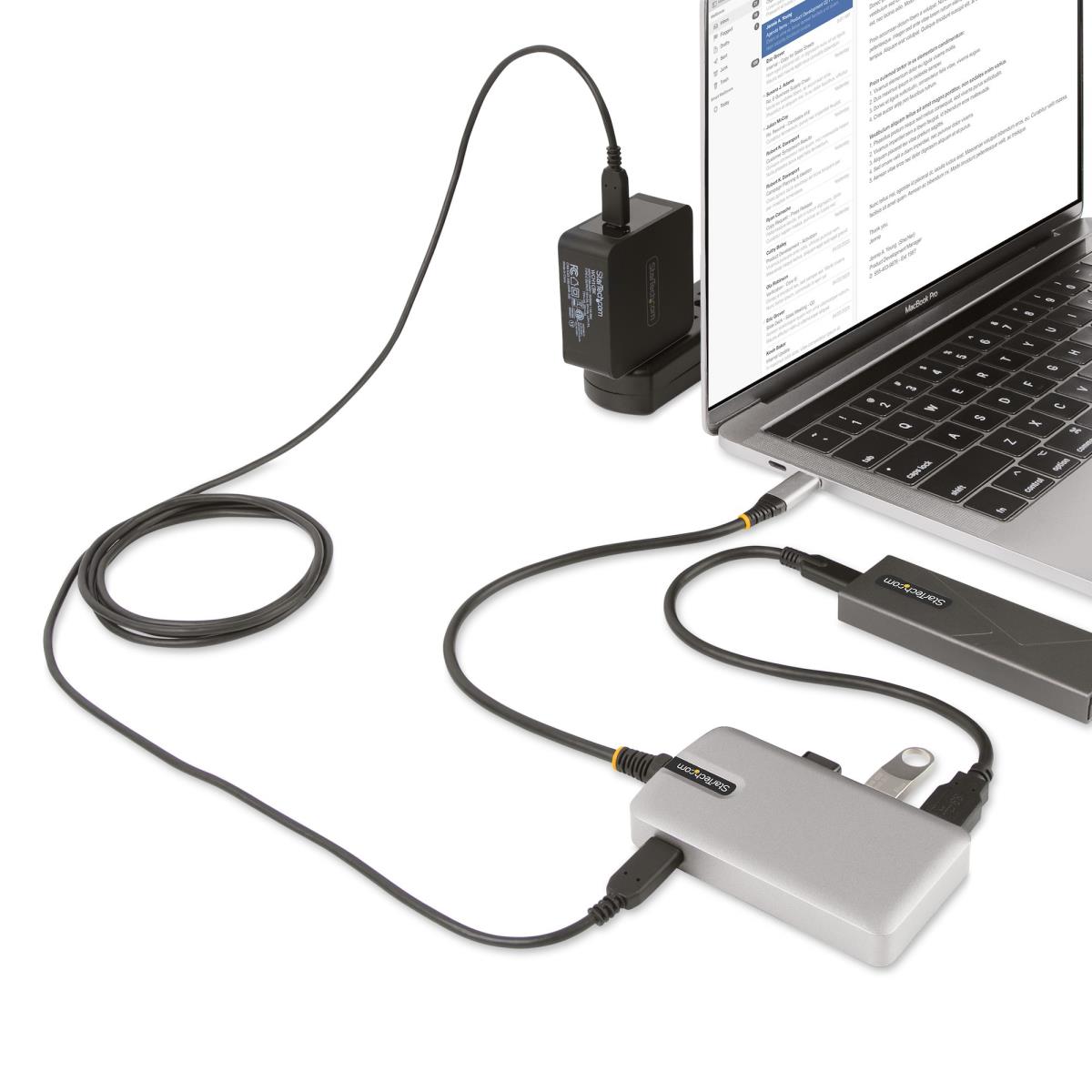 STARTECH.COM USB-c Hub 4-port W/USB-c Video 3x USB-a/1x USB-c For Laptops