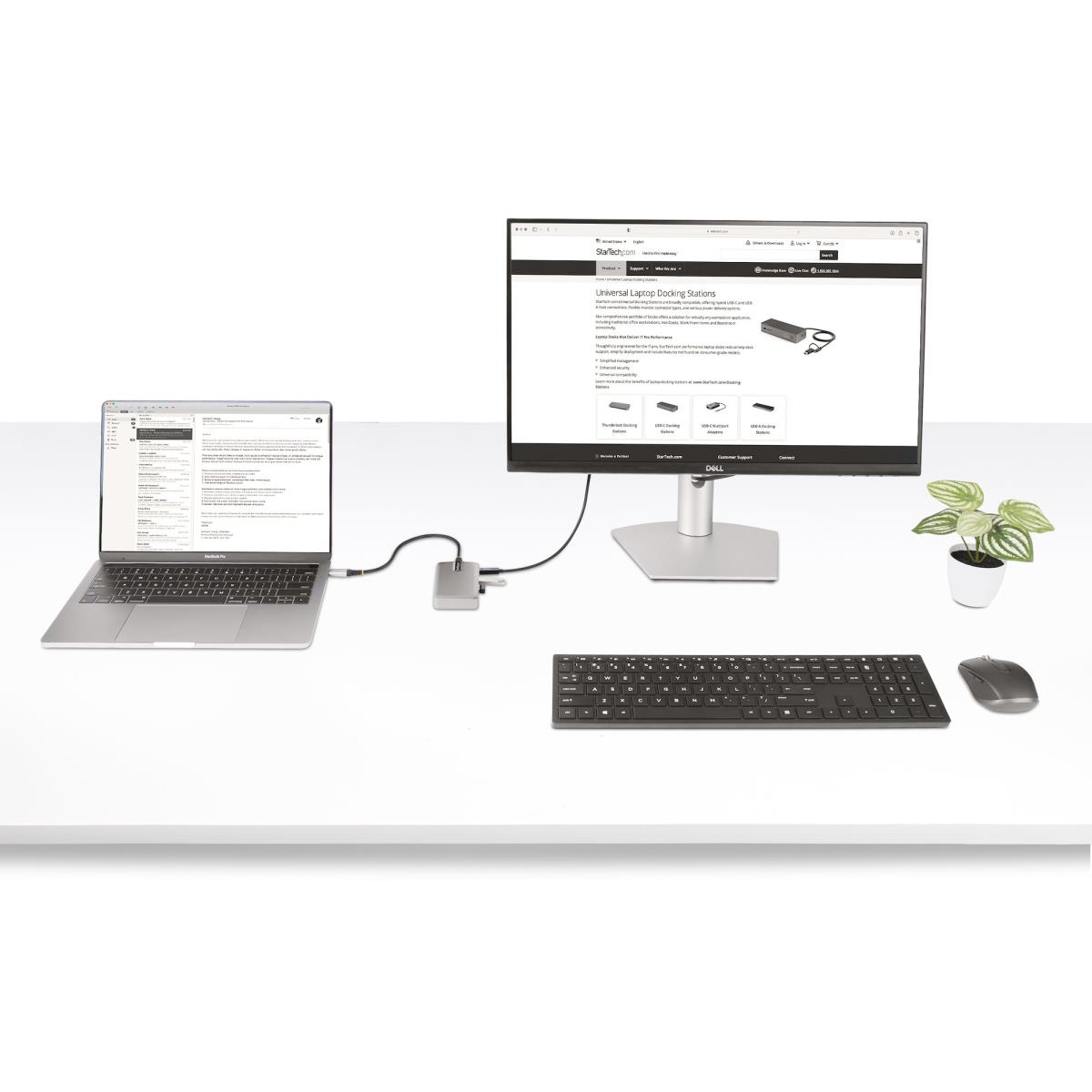 STARTECH.COM USB-c Hub 4-port W/USB-c Video 3x USB-a/1x USB-c For Laptops