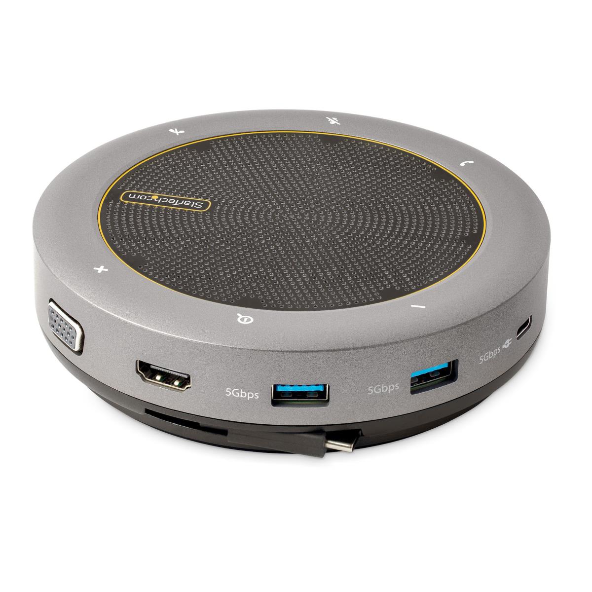 STARTECH.COM Speakerphone Docking Station - USB-c Softphone Mini Dock