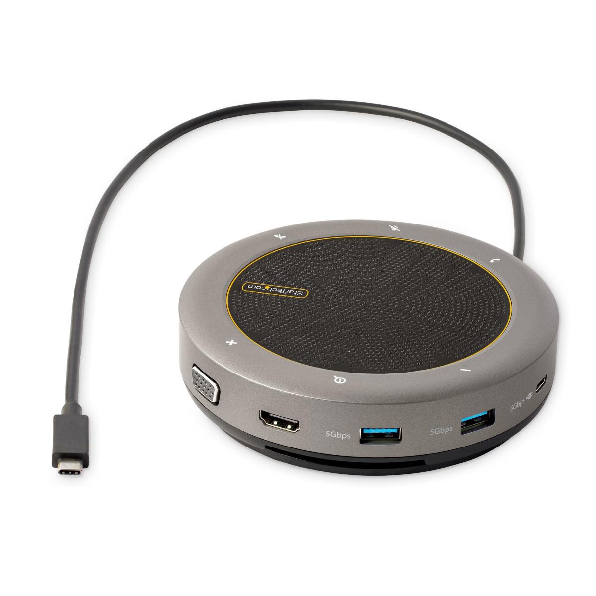 STARTECH.COM Speakerphone Docking Station - USB-c Softphone Mini Dock