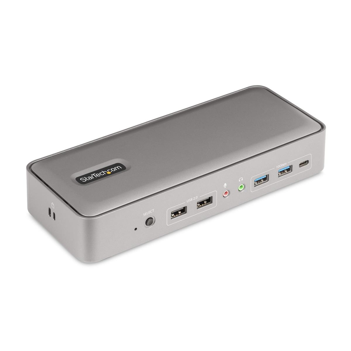 STARTECH.COM Dual-laptop USB-c KVM Docking Station - KVM Switch Dock