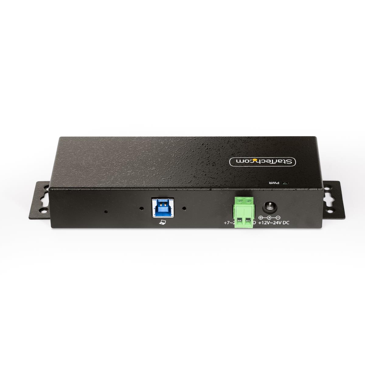 STARTECH.COM Managed Industrial 7-port USB Hub USB 3.0/3.1/3.2 G1 5gbps