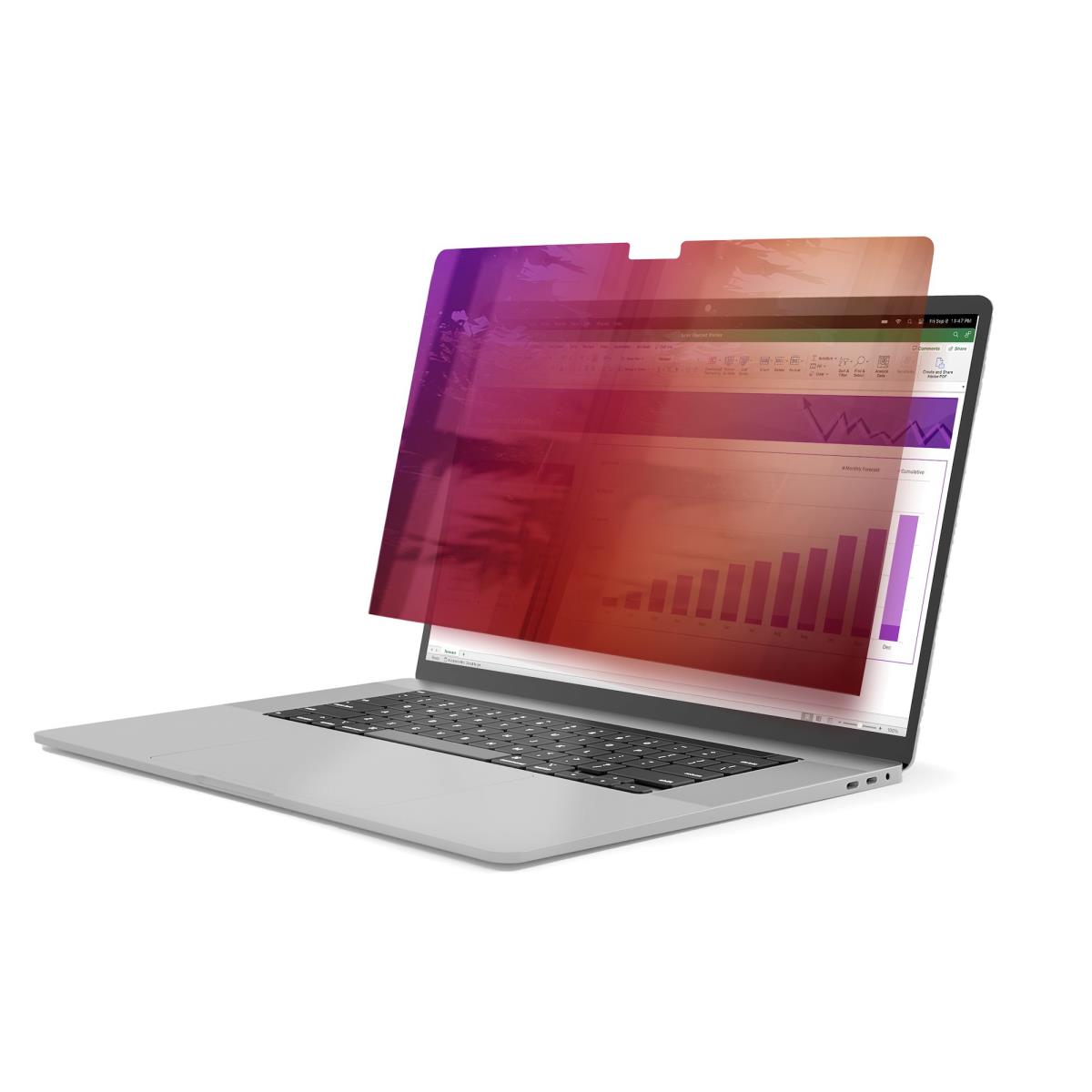 STARTECH.COM MacBook Pro Privacy Scree - 14in Gold Filter W/enhanced Privacy, Computer Security Shield, Double-sided Screen Protector, +/- 30