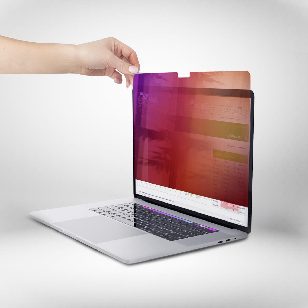 STARTECH.COM MacBook Pro Privacy Scree - 14in Gold Filter W/enhanced Privacy, Computer Security Shield, Double-sided Screen Protector, +/- 30