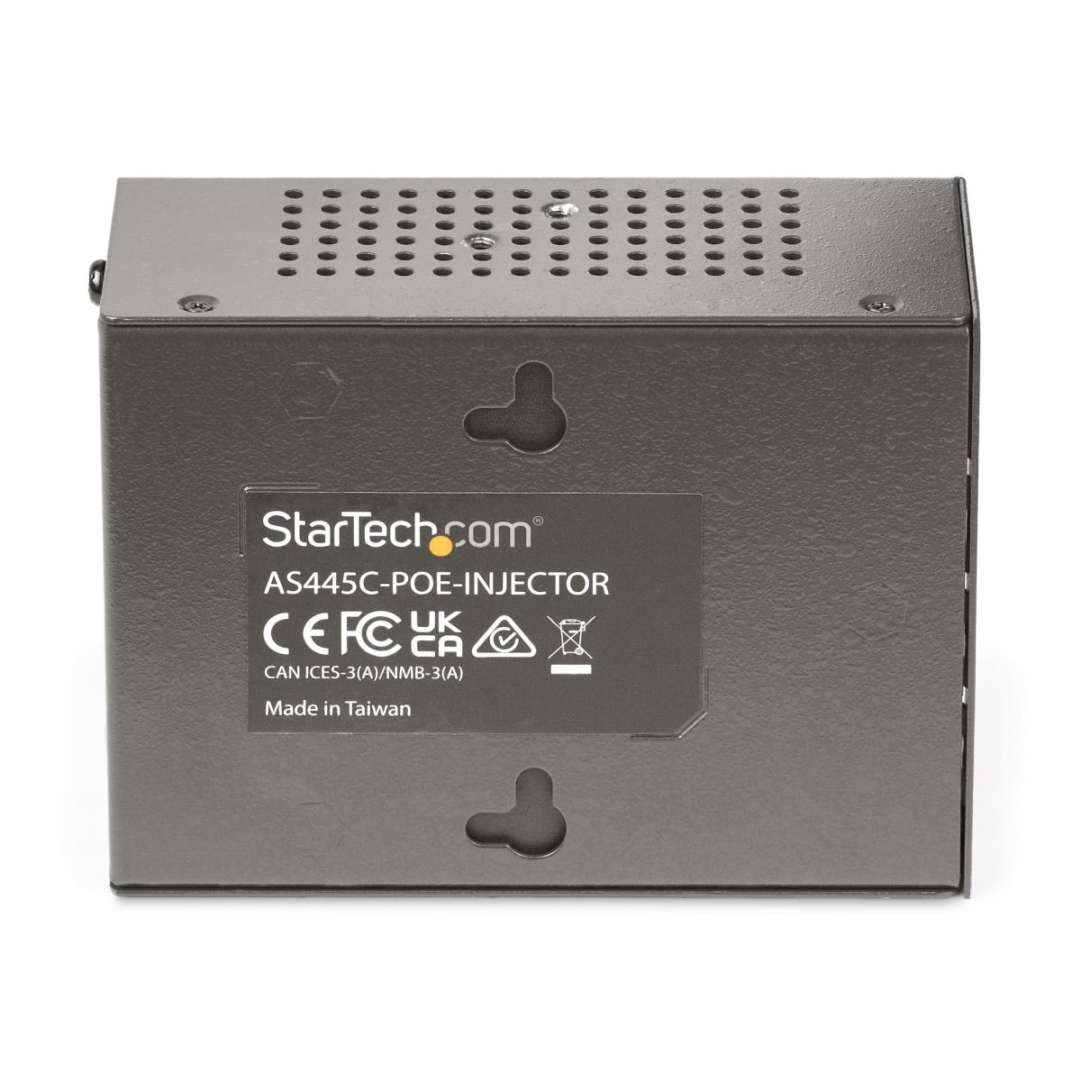 STARTECH.COM Multi-gigabit Poe++ Injector - 4-port 5/2.5g Ethernet (nbase-t) Poe/poe+/poe++ (802.3af/802.3at/