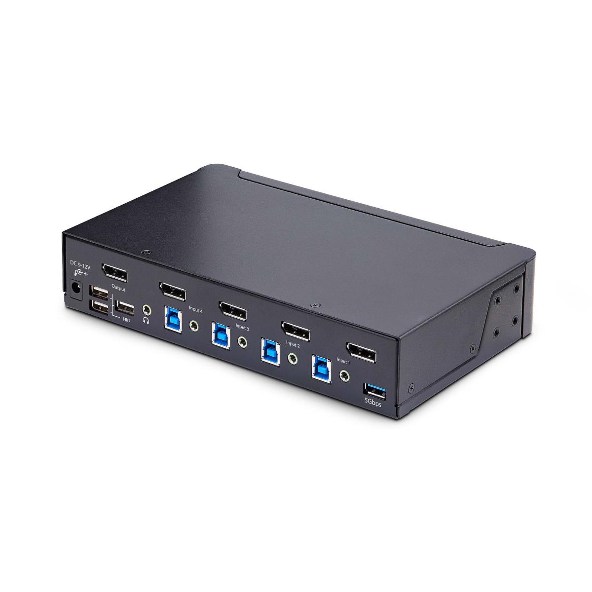 STARTECH.COM DisplayPort KVM Switch - 4-port 8k 60hz Hotkeys Taa Compliant