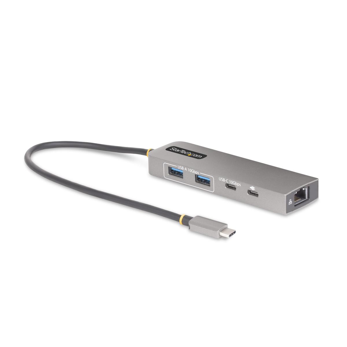 STARTECH.COM USB-c Hub 2.5GB 3-port Ethernet 100w Power Delivery Passthrough