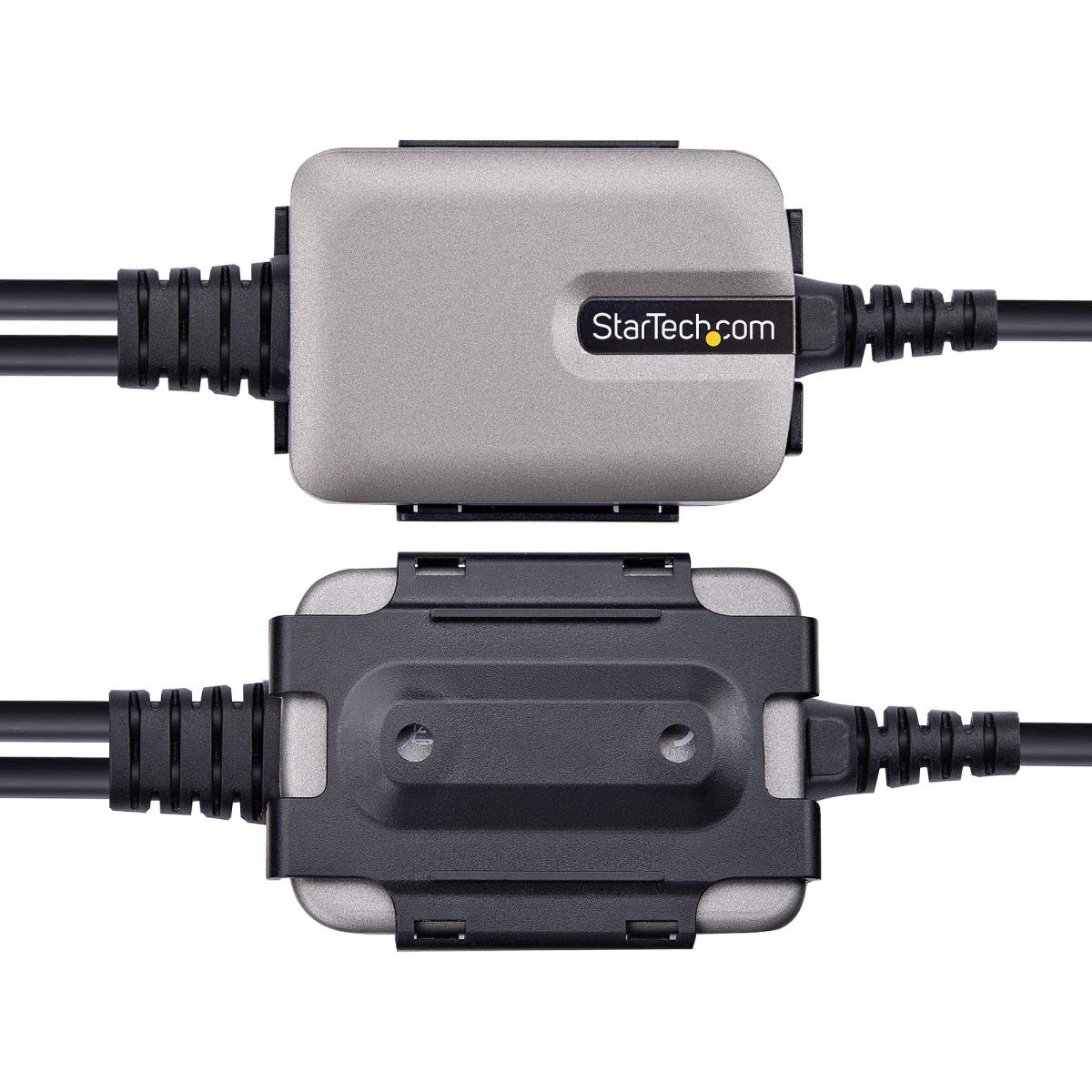STARTECH.COM USB Serial Cable - 2-port USB To Dual Db9 Rs232 Adapter 60cm