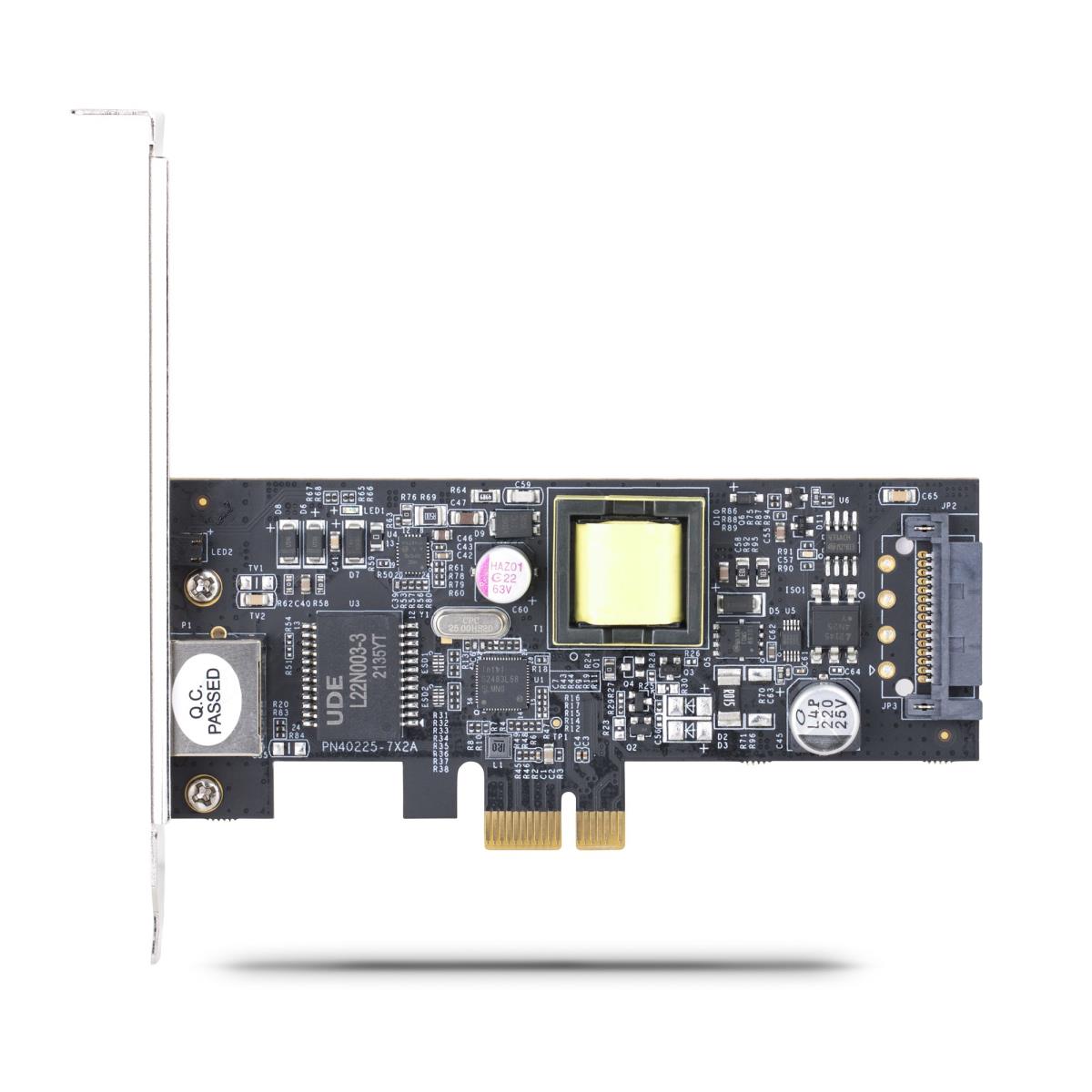 STARTECH.COM Network Card - 1-port 2.5gbps Pci-e 802.3af/at Poe+ Ethernet Ni