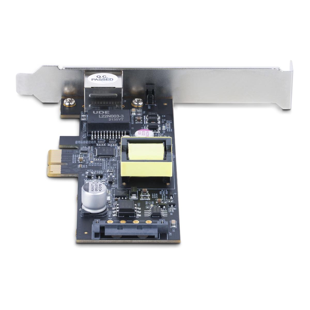 STARTECH.COM Network Card - 1-port 2.5gbps Pci-e 802.3af/at Poe+ Ethernet Ni