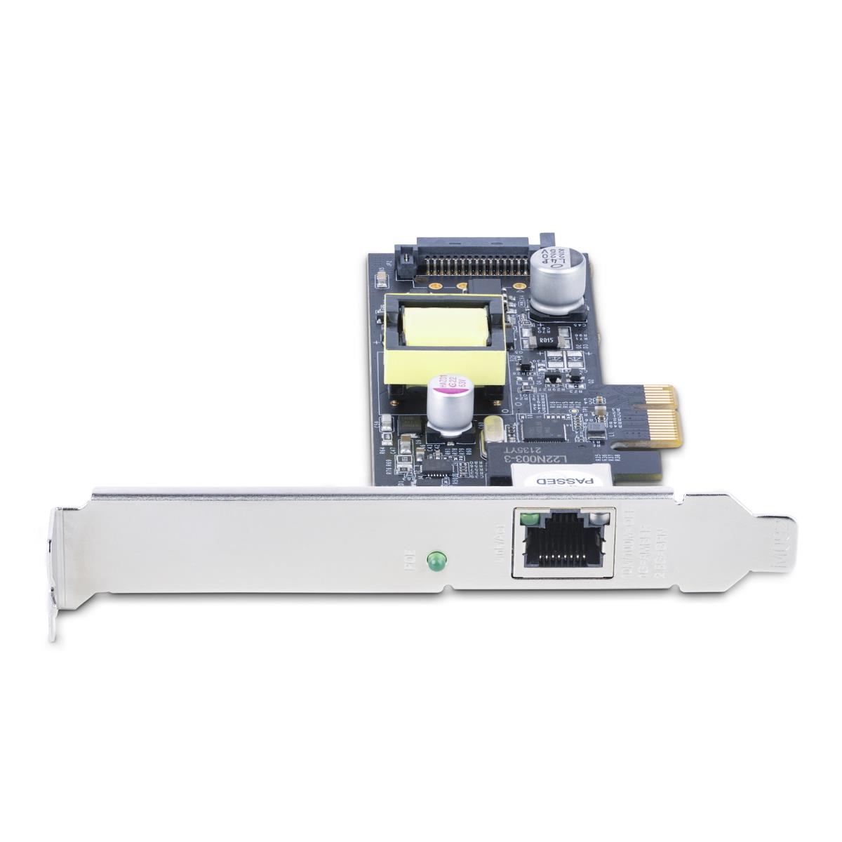 STARTECH.COM Network Card - 1-port 2.5gbps Pci-e 802.3af/at Poe+ Ethernet Ni