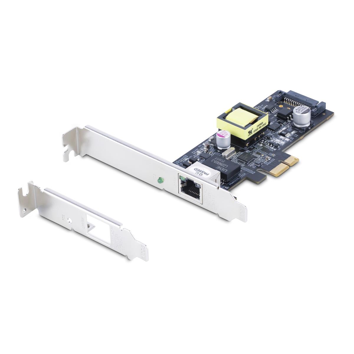 STARTECH.COM Network Card - 1-port 2.5gbps Pci-e 802.3af/at Poe+ Ethernet Ni