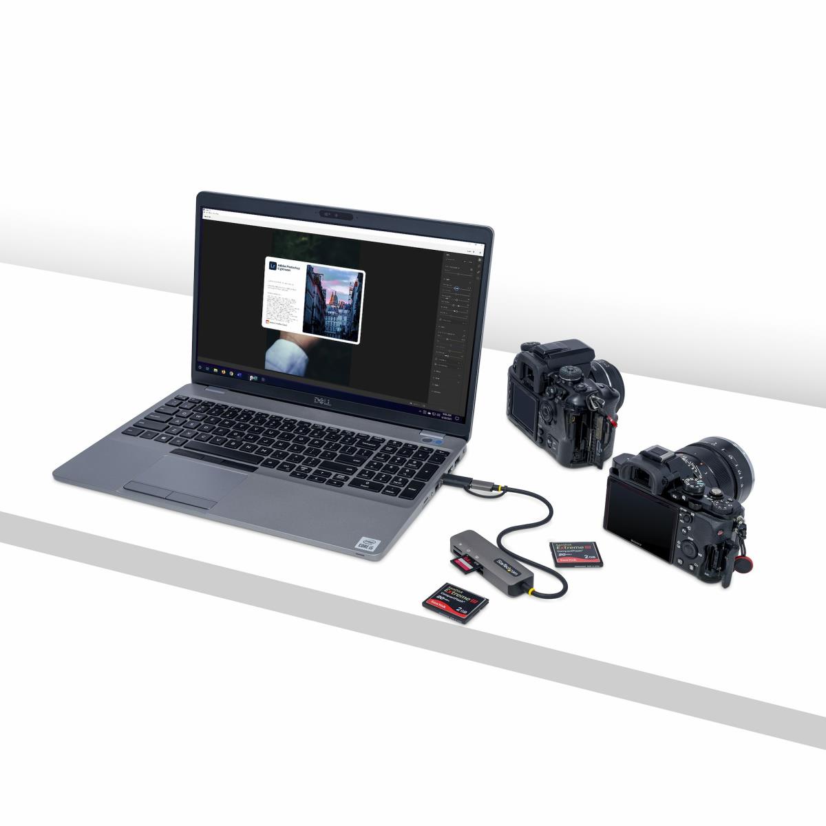STARTECH.COM Multi-media Card Reader - USB Sd/microsd/compactflash USB Adap