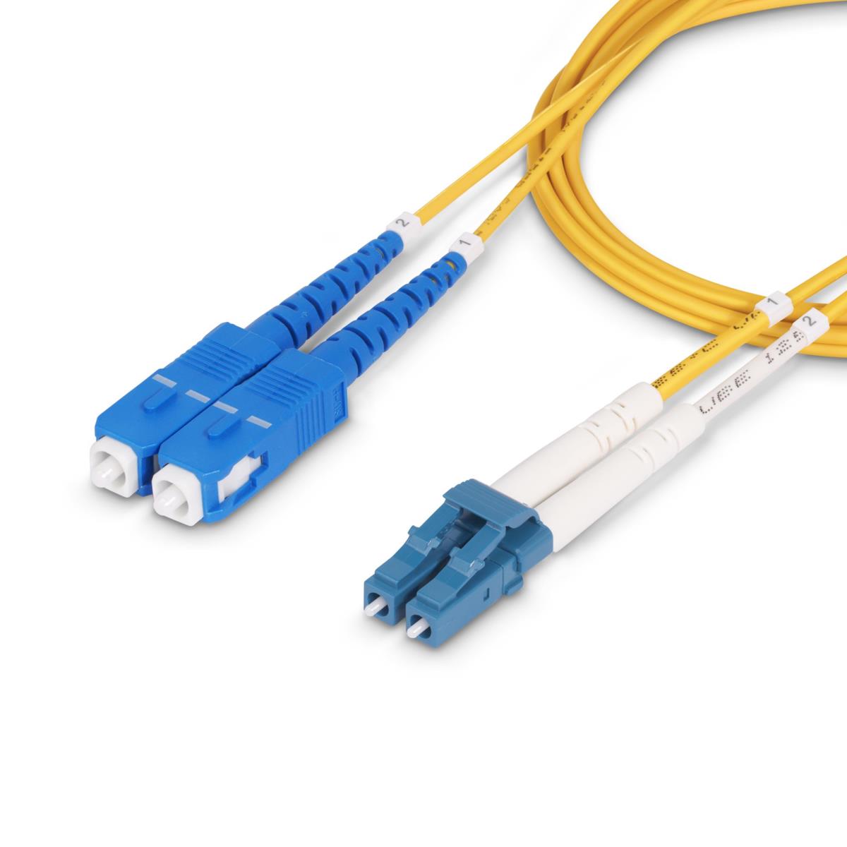 STARTECH.COM Fiber Optic Cable - Lc/sc Single Mode Os2/upc/duplex/lszh - 10m