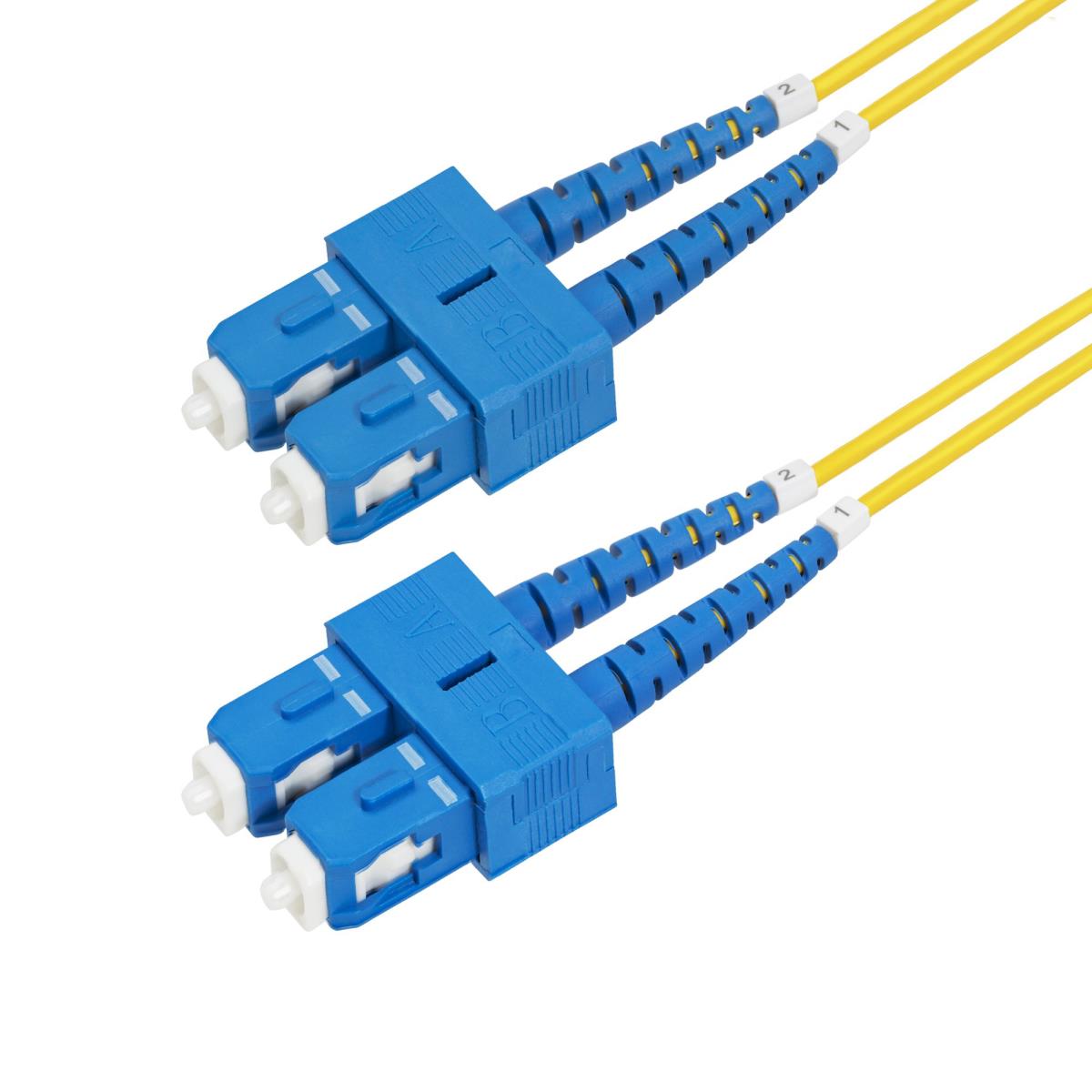STARTECH.COM Fiber Optic Cable - Sc/sc Single Mode Os2/upc/duplex/lszh 2m