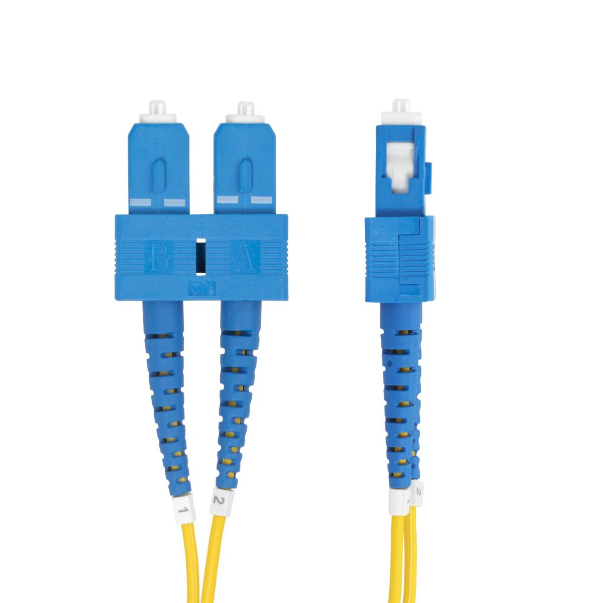 STARTECH.COM Fiber Optic Cable - Sc/sc Single Mode Os2/upc/duplex/lszh 2m