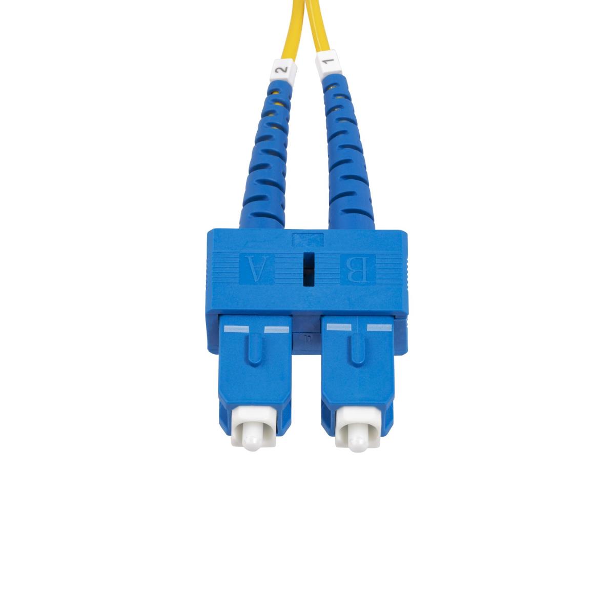 STARTECH.COM Fiber Optic Cable - Sc/sc Single Mode Os2/upc/duplex/lszh 2m