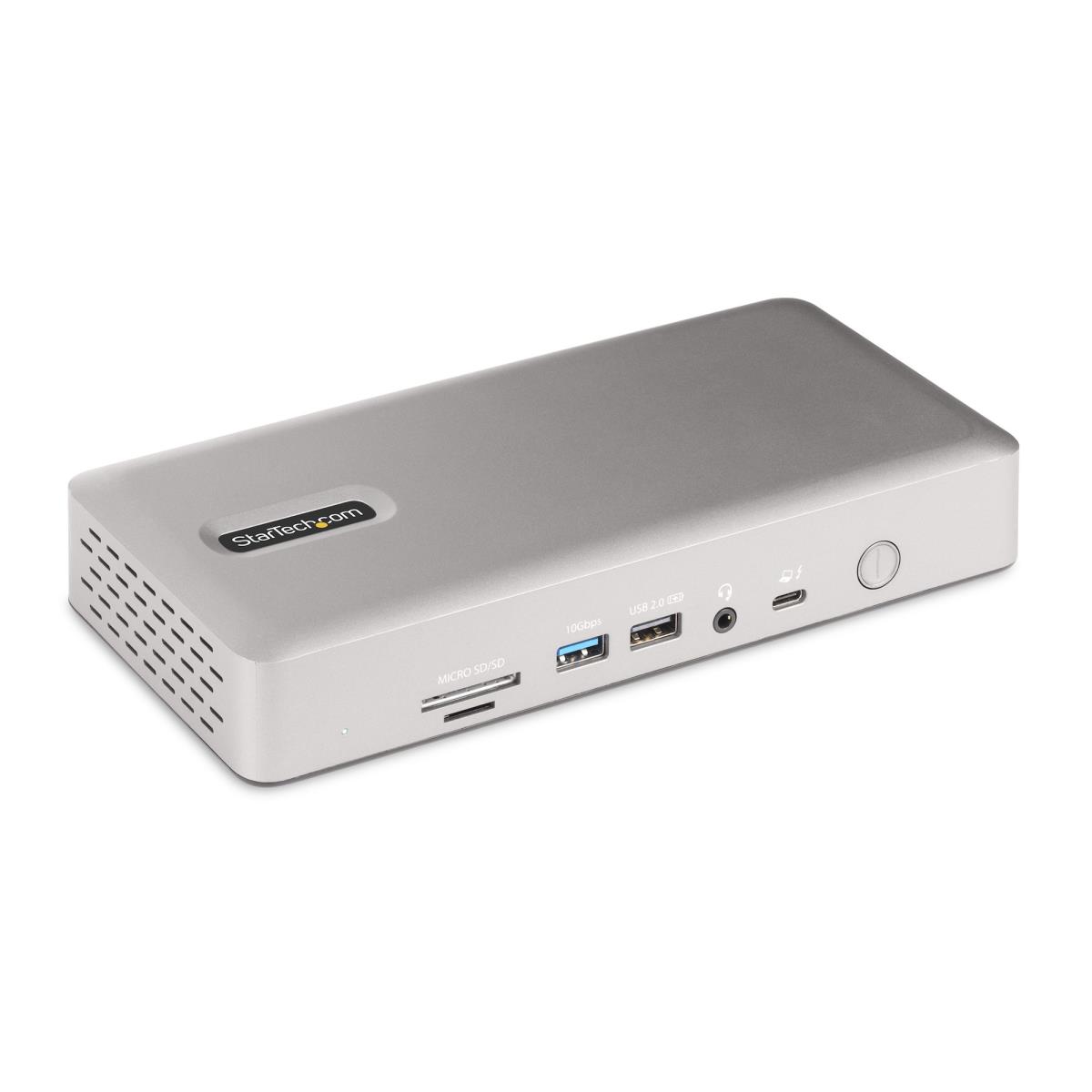 STARTECH.COM Multi-display Docking Station - Thunderbolt 4 Quad/triple/dual Monitor Dock 7x USB