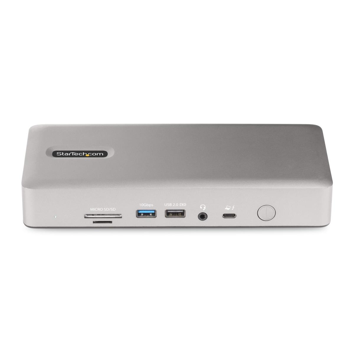 STARTECH.COM Multi-display Docking Station - Thunderbolt 4 Quad/triple/dual Monitor Dock 7x USB